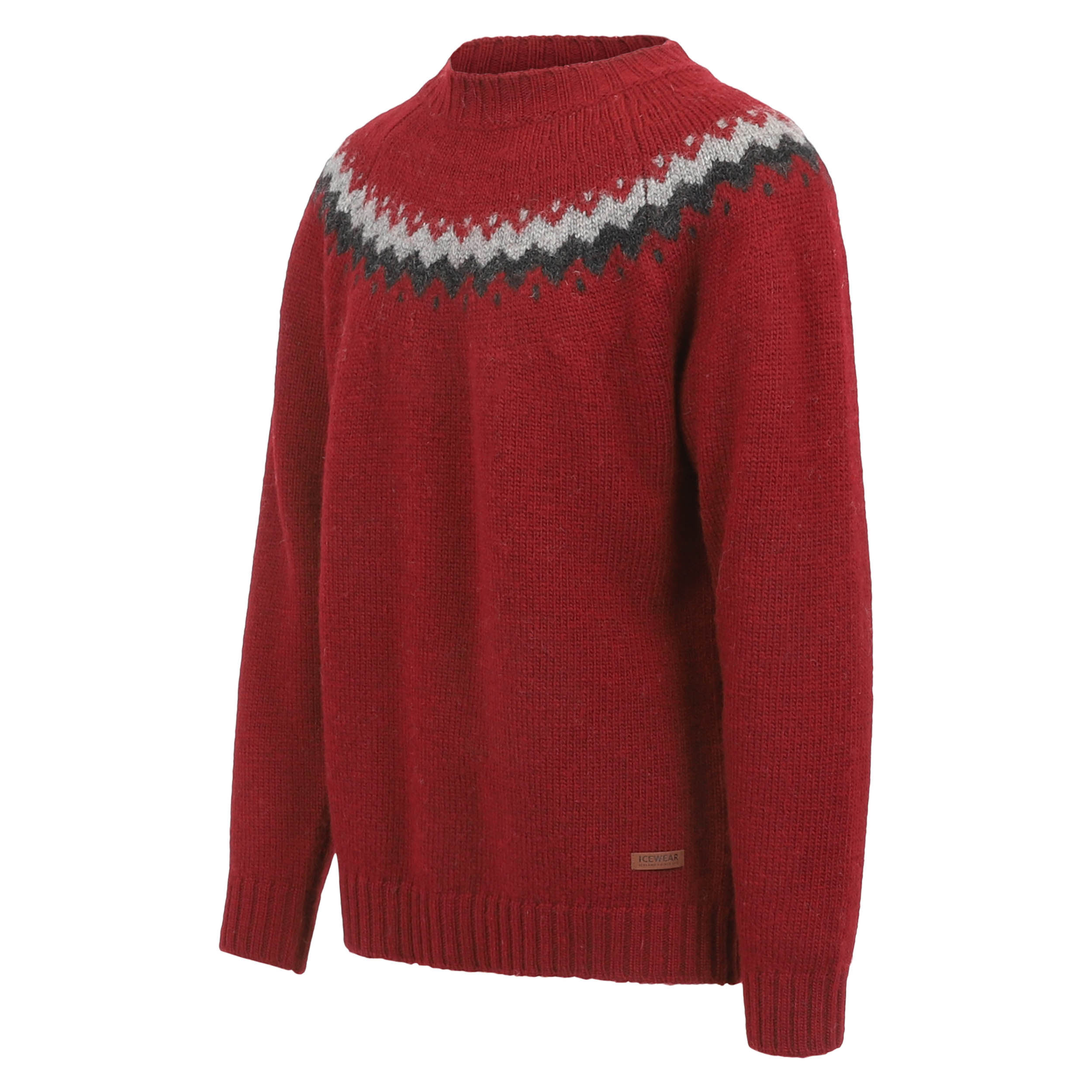 Vík-Wollpullover mit isländischem Design 
