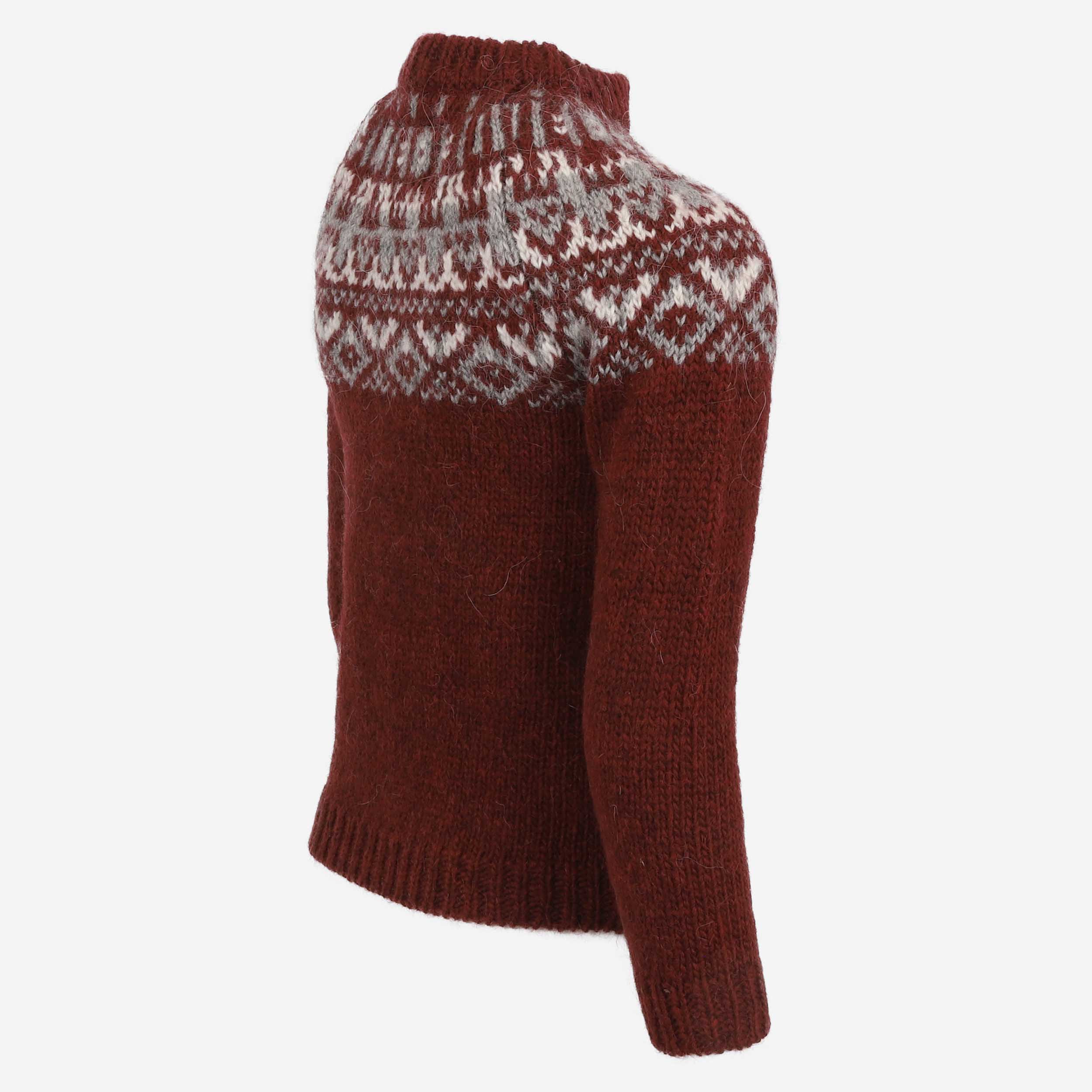 Elmar children´s wool sweater with zip