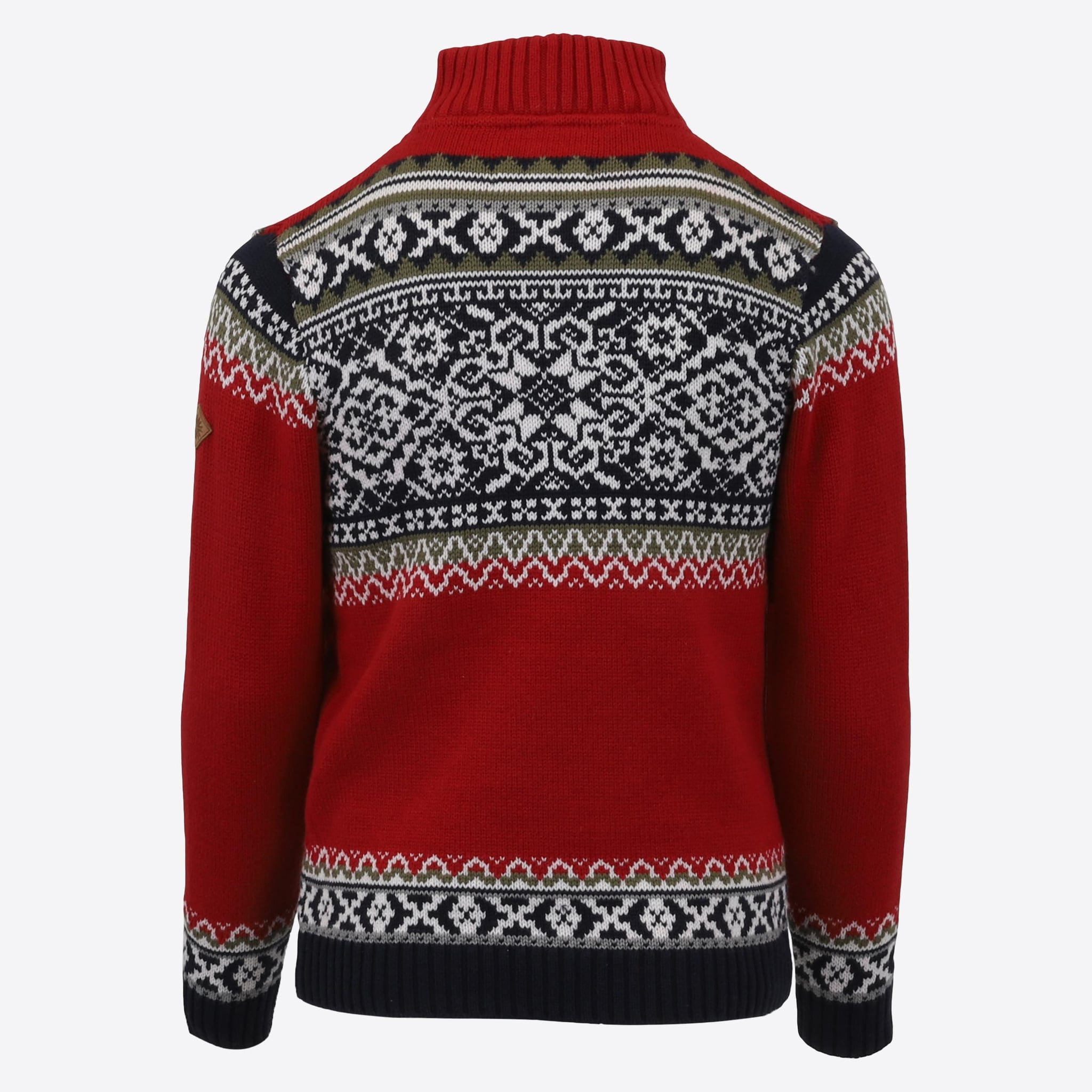 Oslo Kinderpullover mit norwegischen Mustern