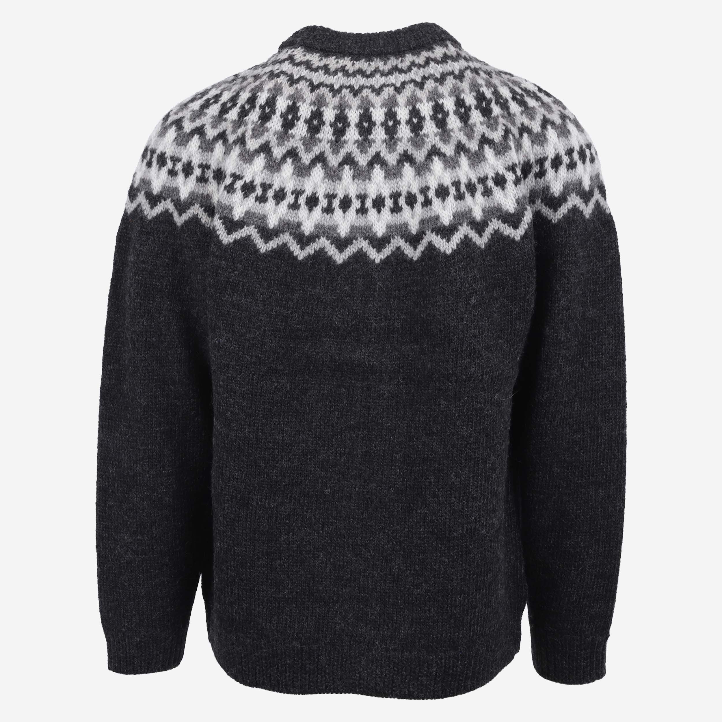 Snorralaug Wool Sweater with Zipper