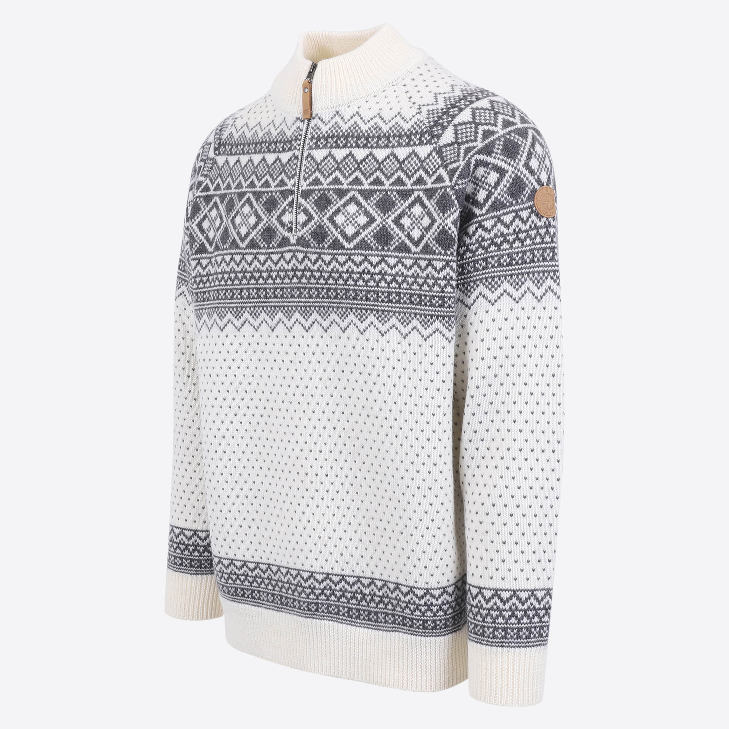 Alexander half-zip Merino Wool Sweater