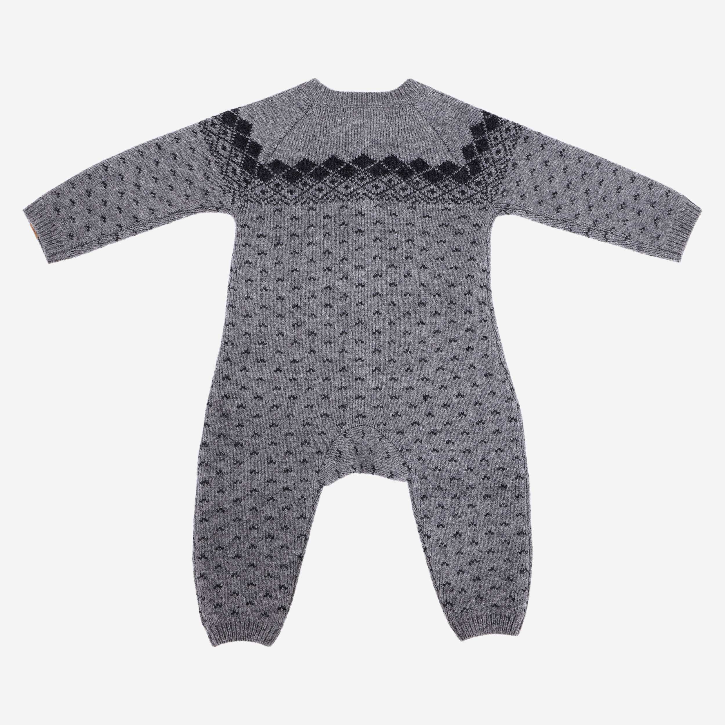 Mosholt knitted baby jumpsuit 