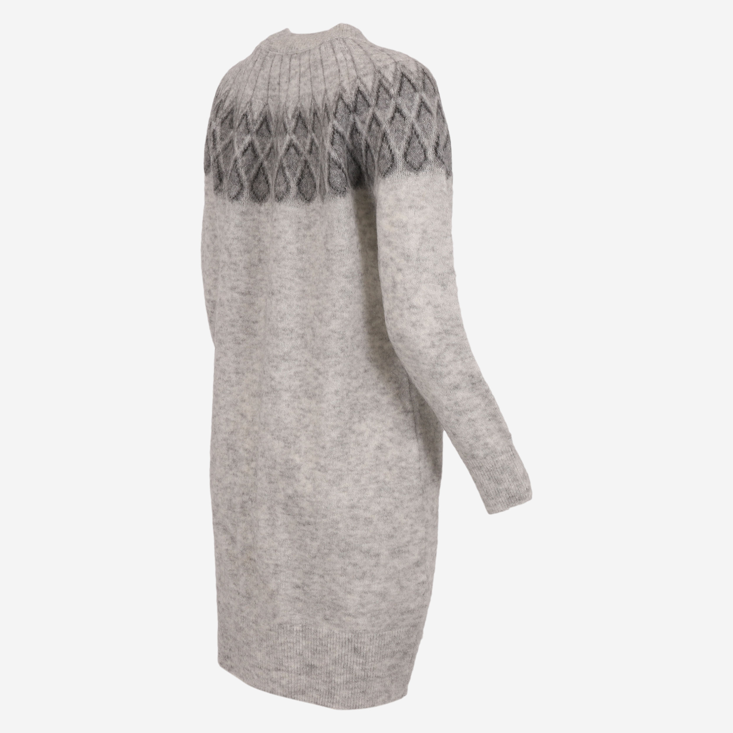 Ásbyrgi long wool mohair blend cardigan 