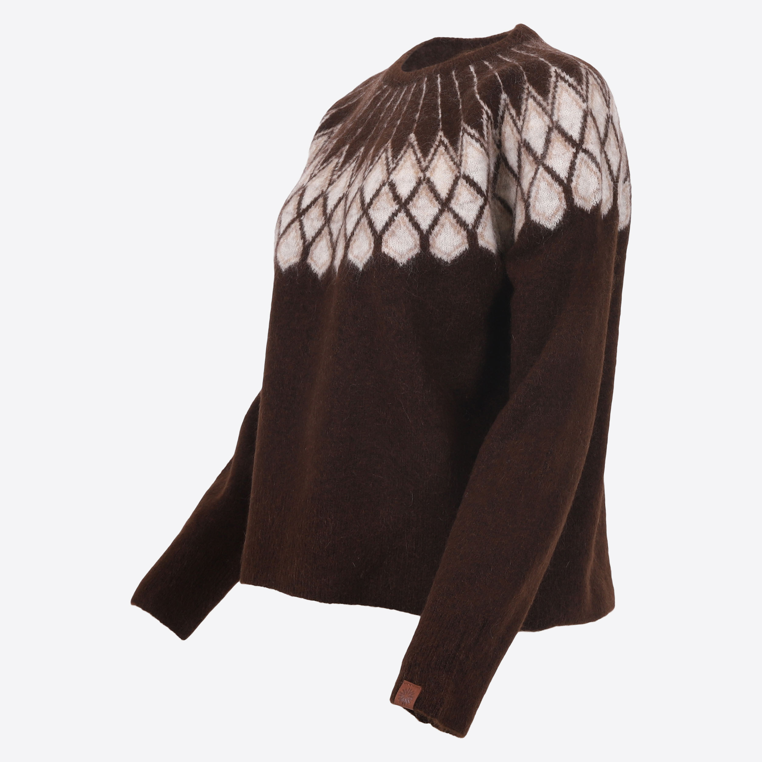 Ásbyrgi mohair wool sweater