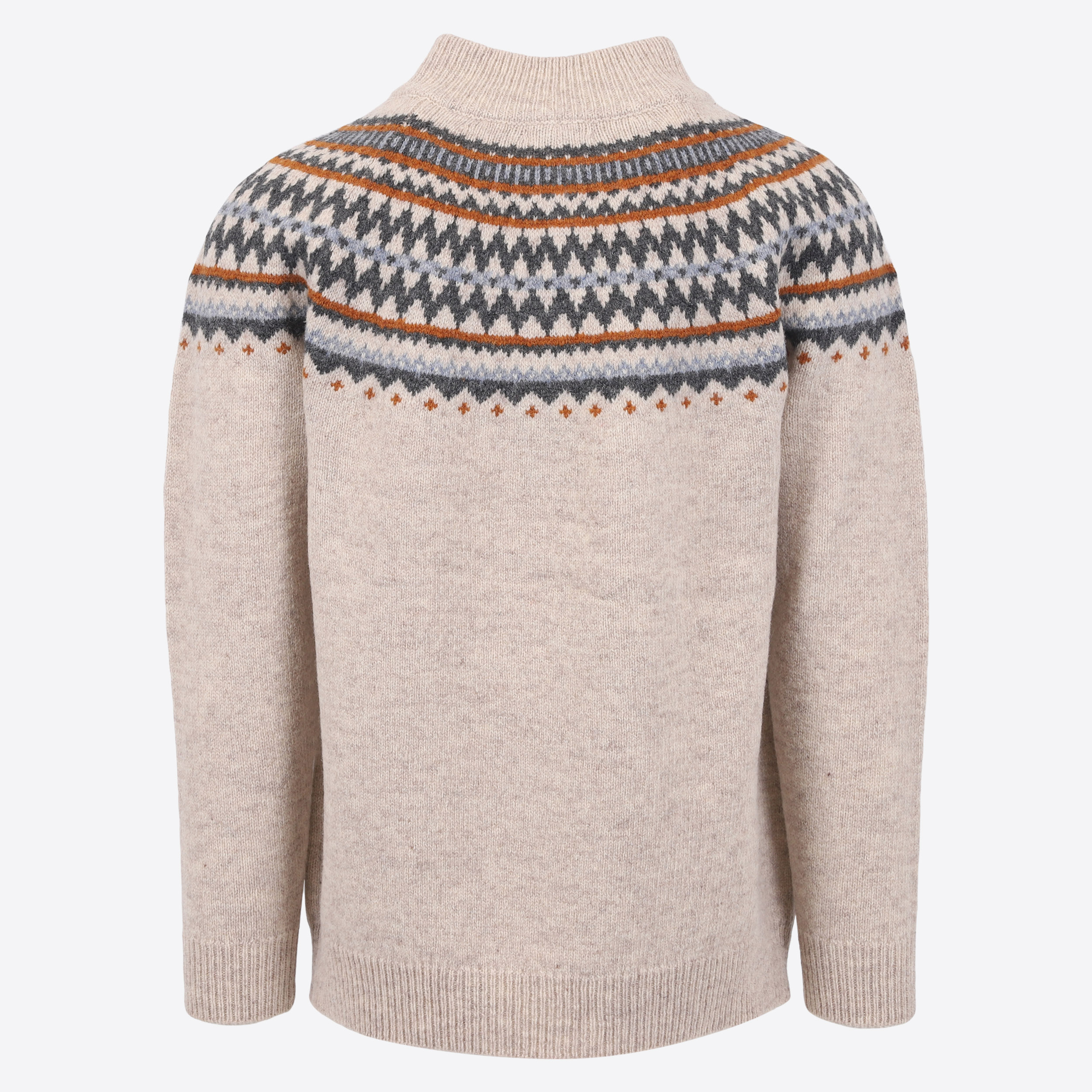 Dyngjufjöll half buttoned wool jumper 