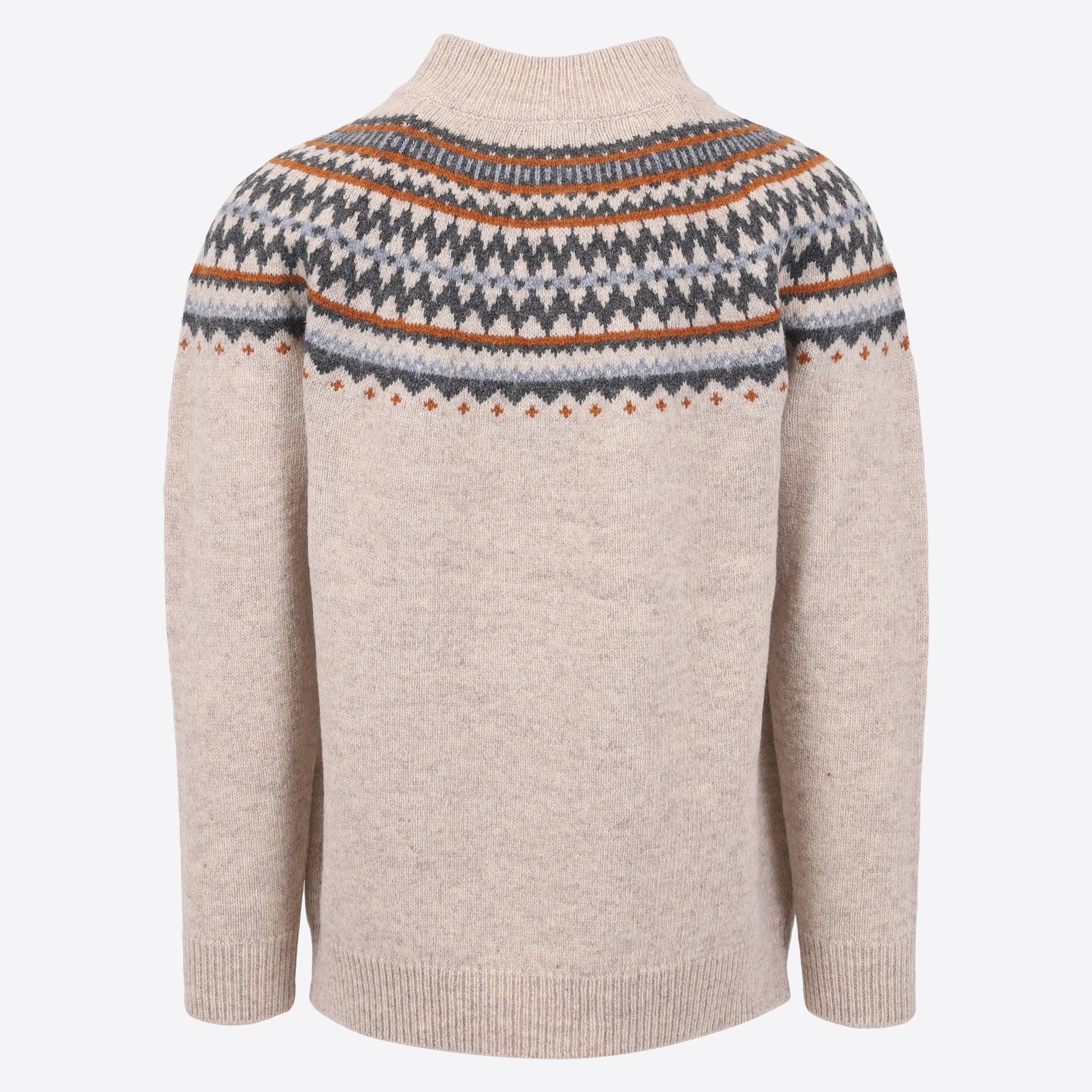 Dyngjufjöll half buttoned wool jumper 