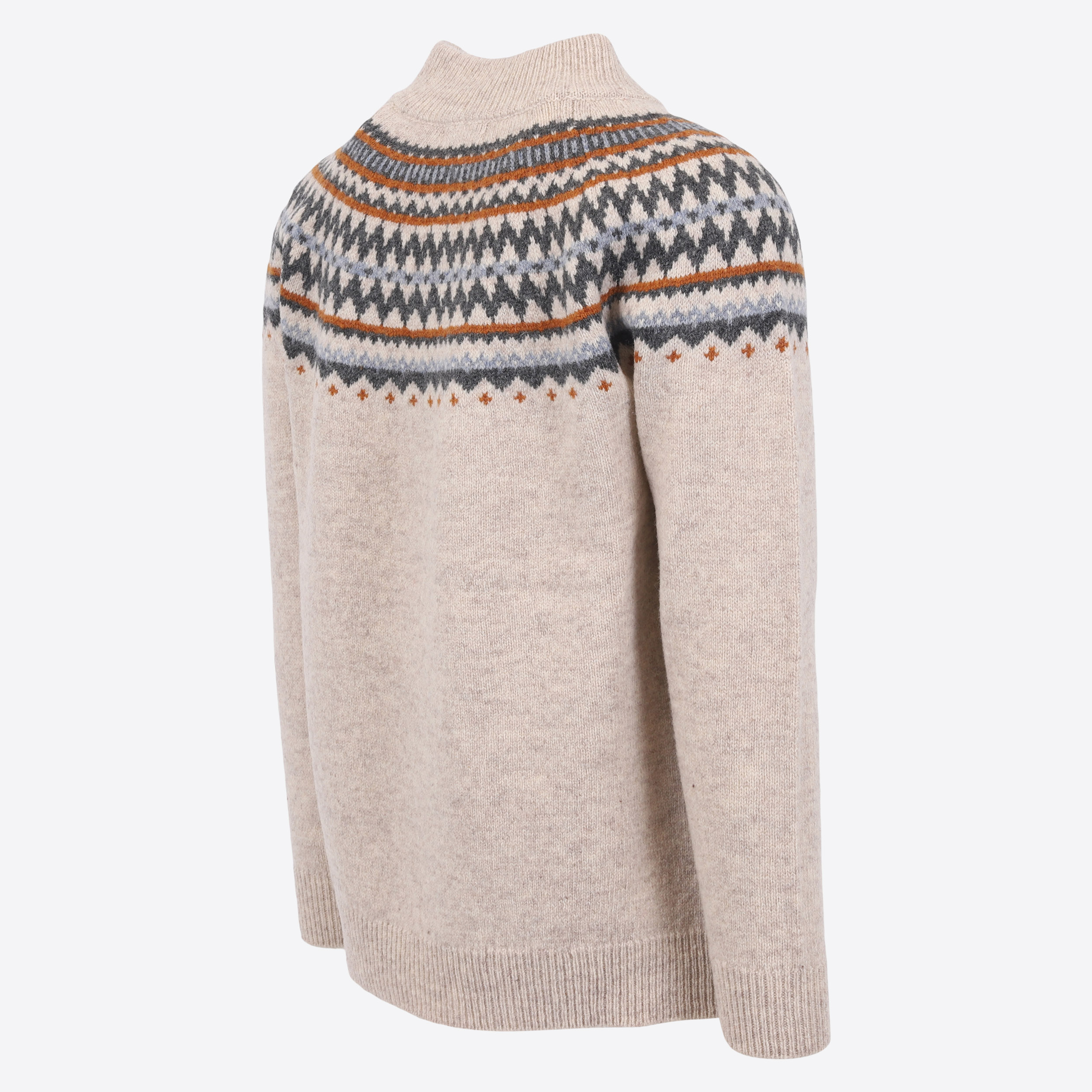 Dyngjufjöll half buttoned wool jumper 