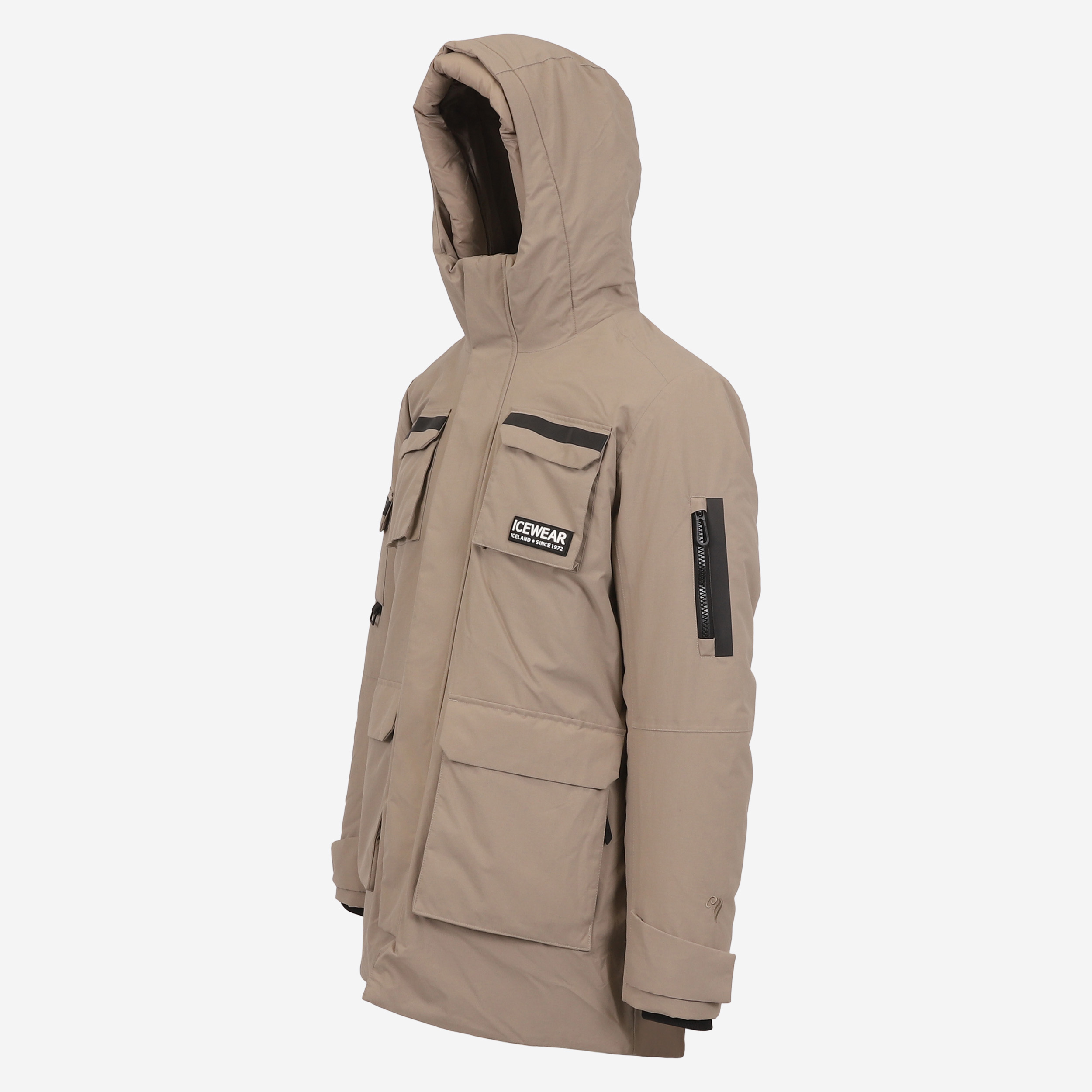 Vatnajökull Men´s Icelandic wool blend coat