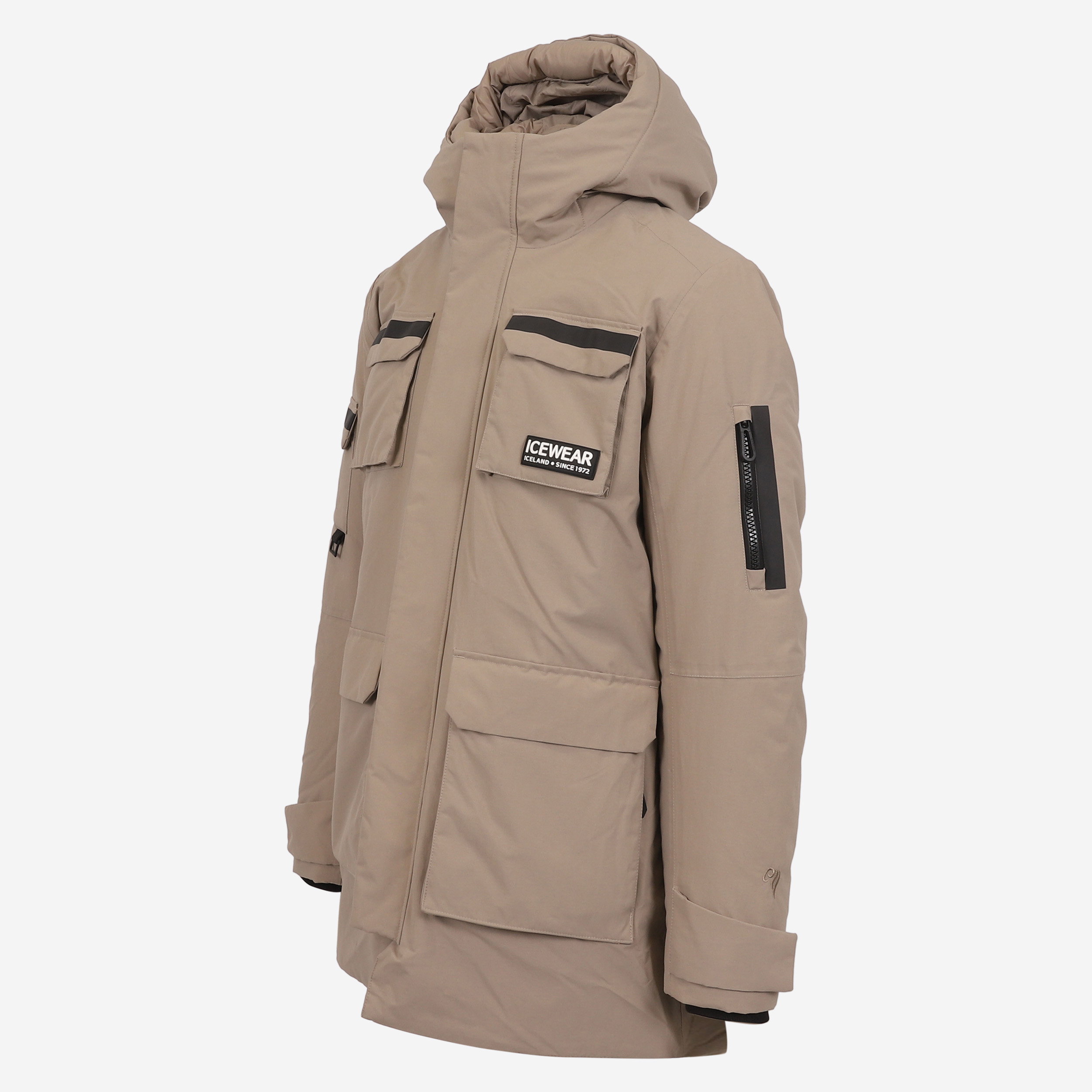 Vatnajökull Men´s Icelandic wool blend coat