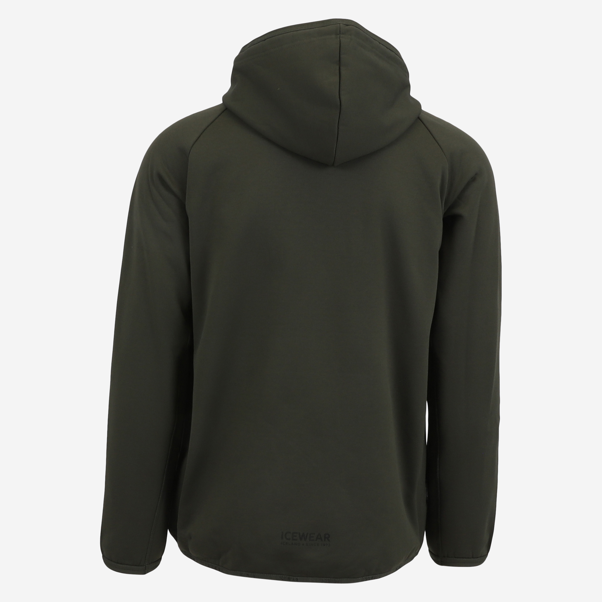 Bergsvík zipped fleece childrens hoodie