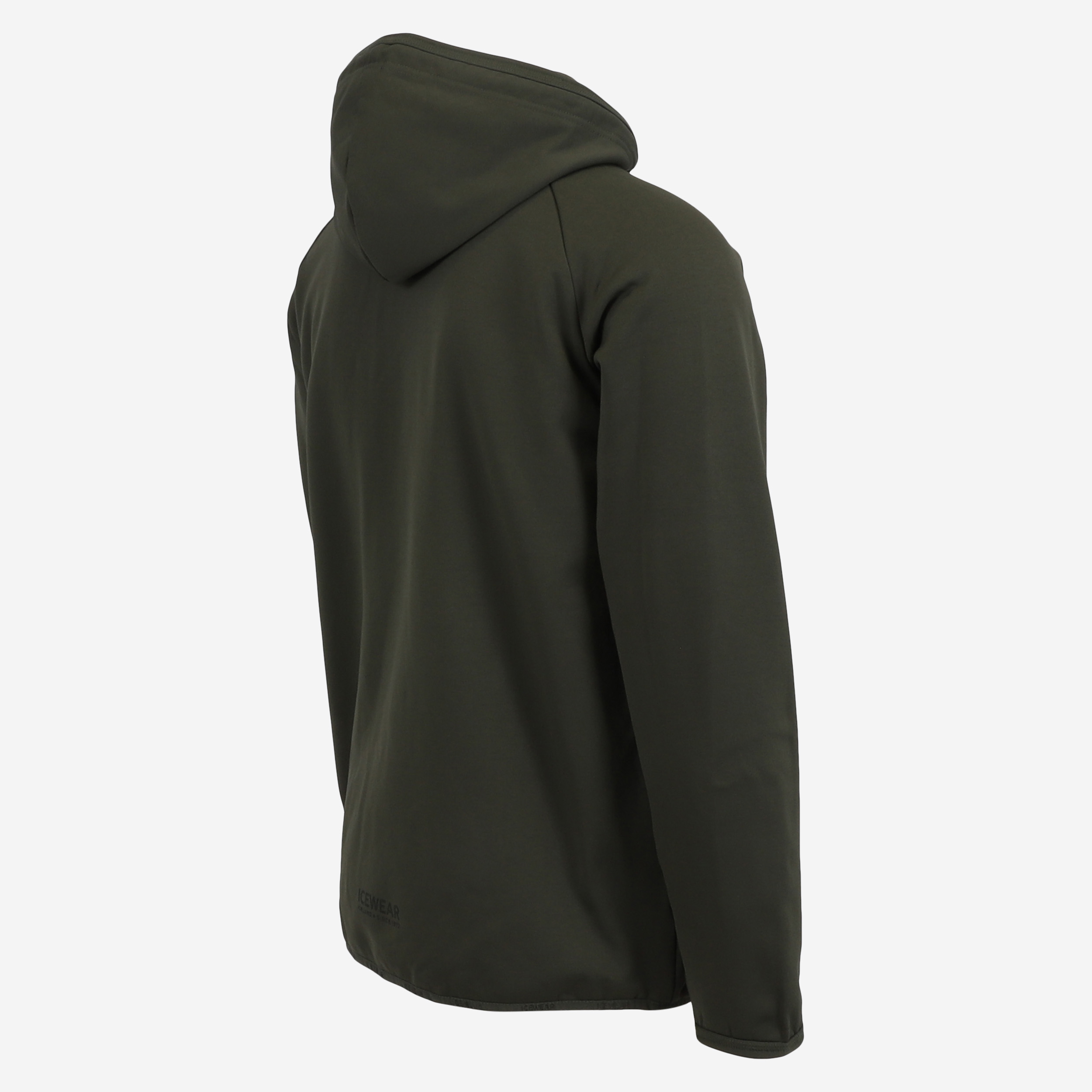 Bergsvík zipped fleece childrens hoodie