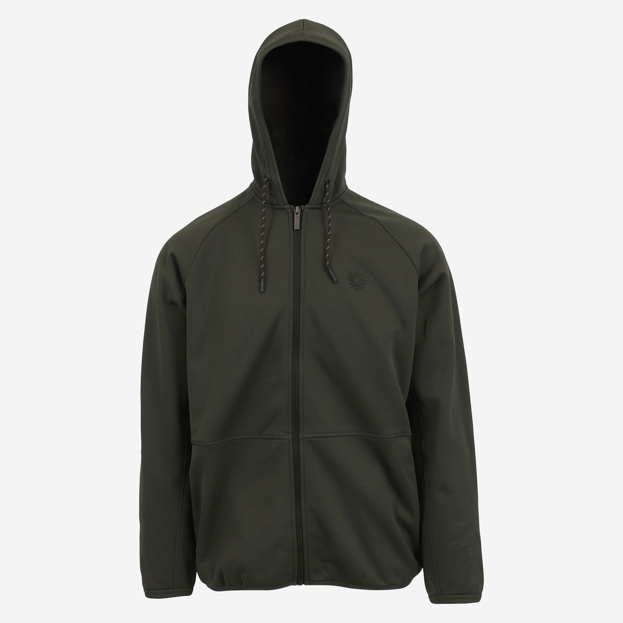Bergsvík zipped fleece hoodie