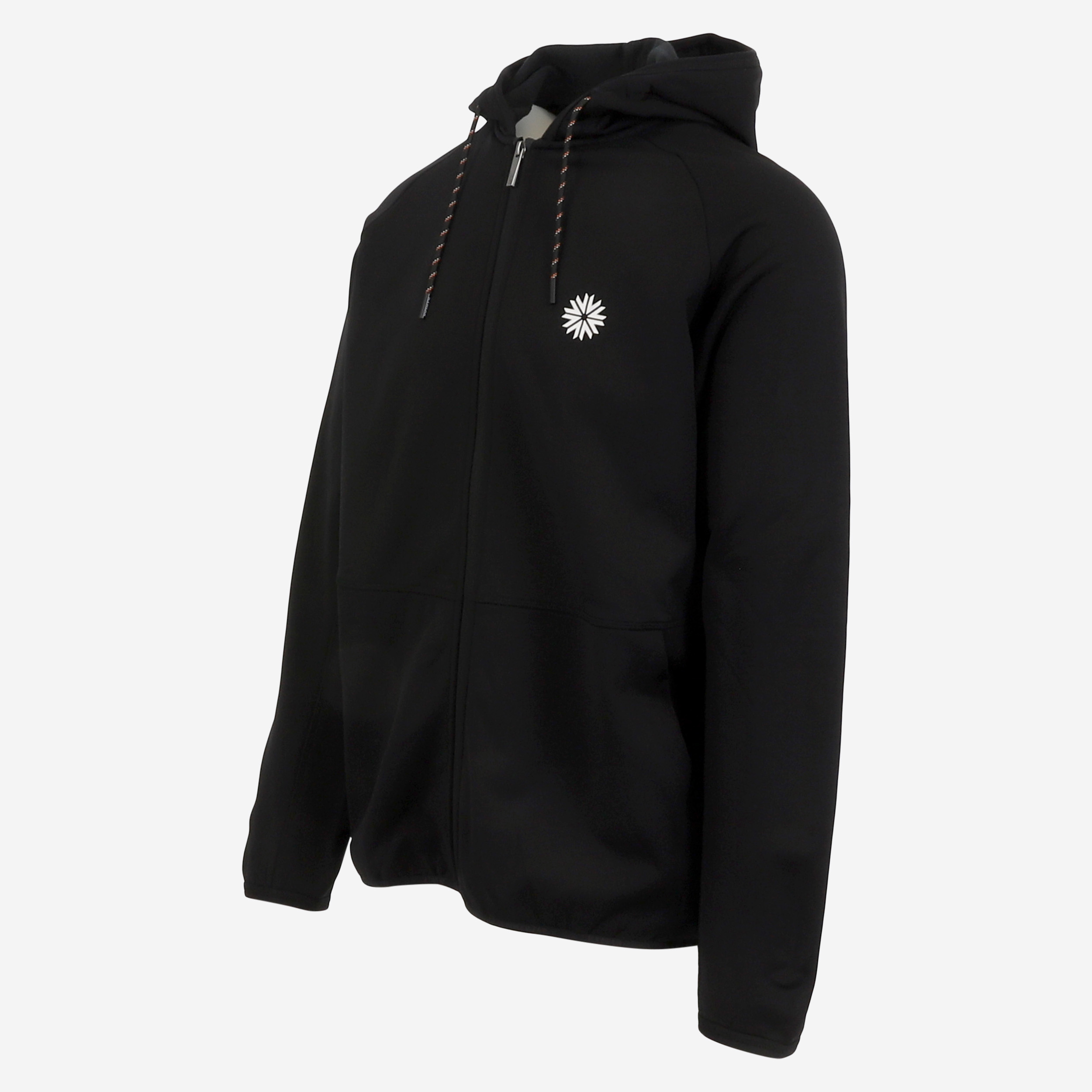 Bergsvík zipped fleece childrens hoodie