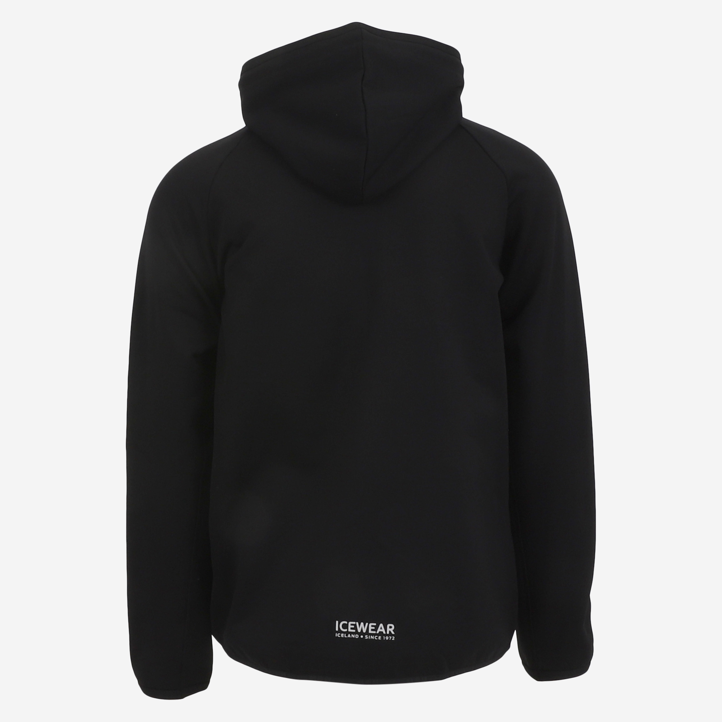Bergsvík zipped fleece childrens hoodie