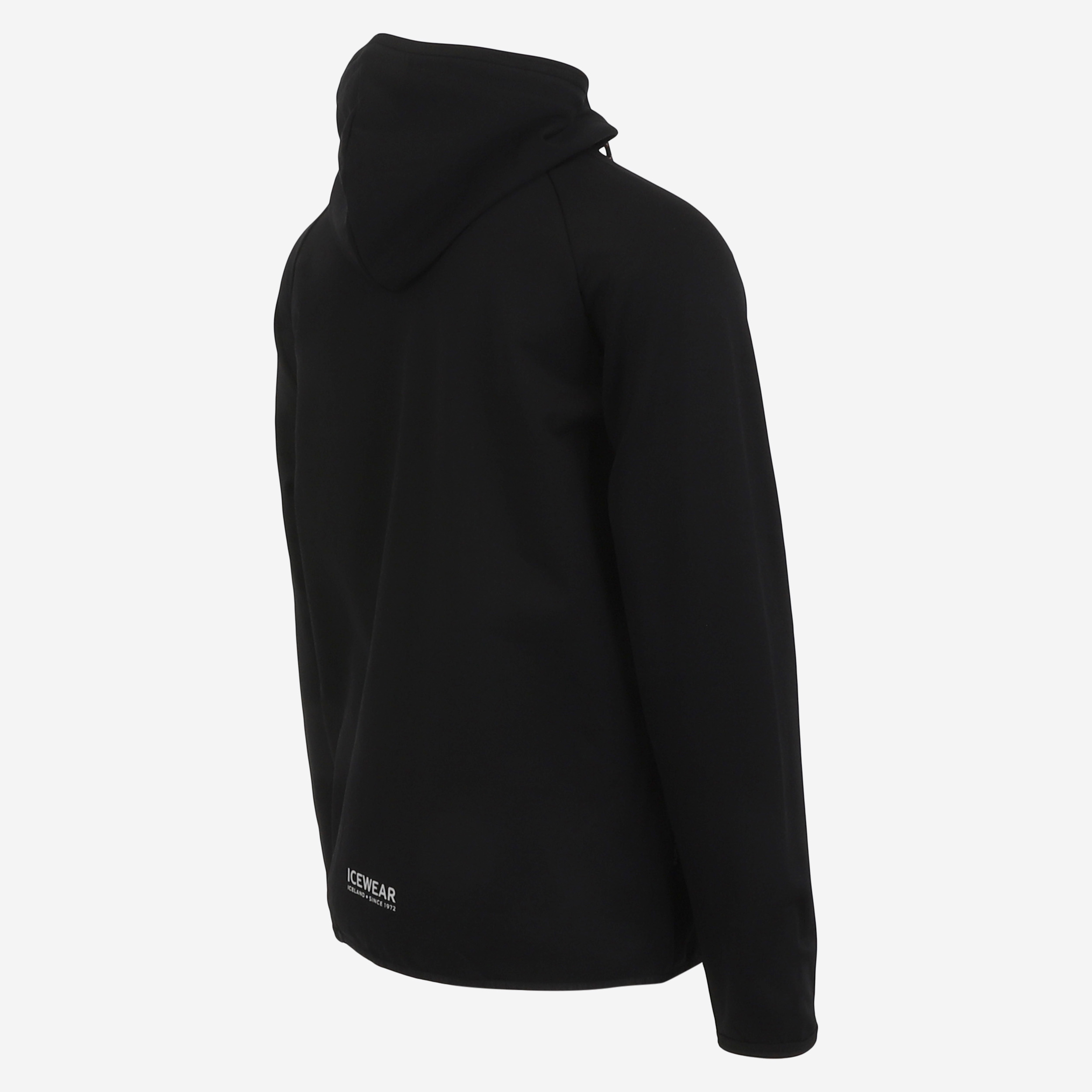 Bergsvík zipped fleece childrens hoodie