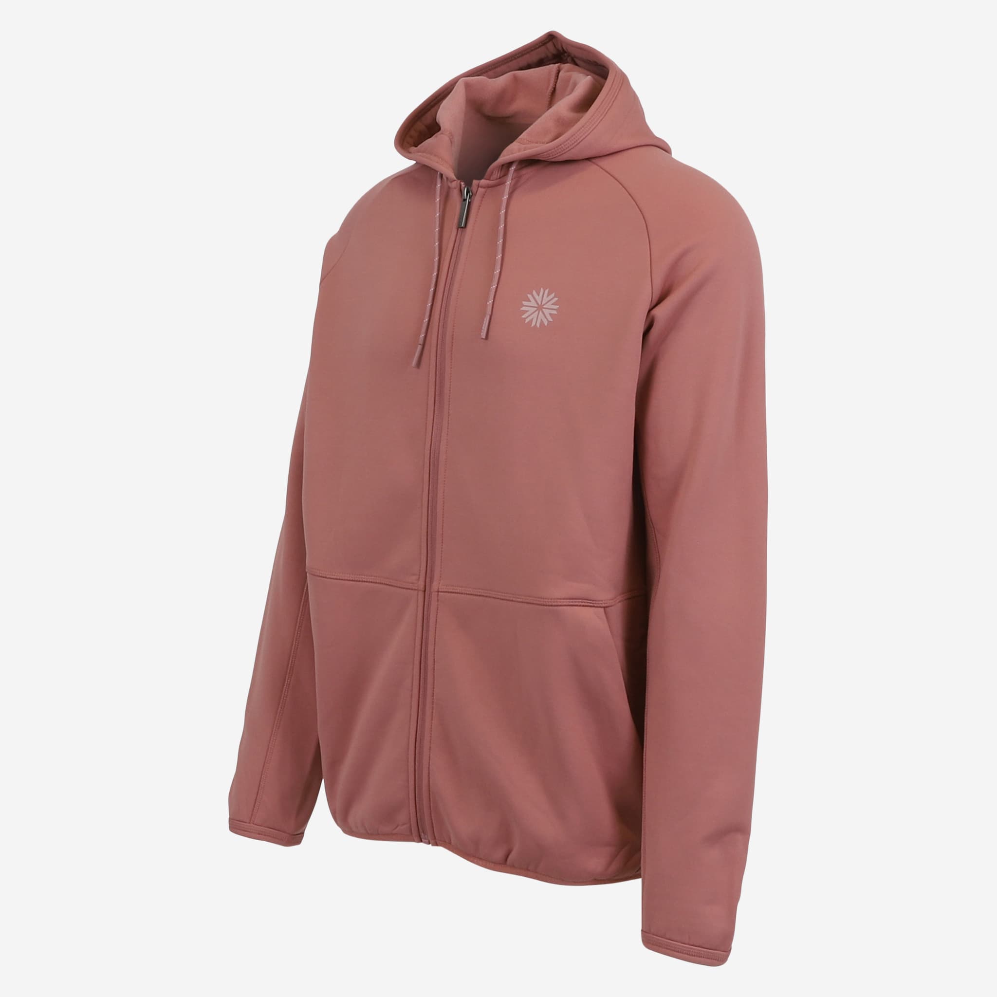 Bergsvík zipped fleece childrens hoodie