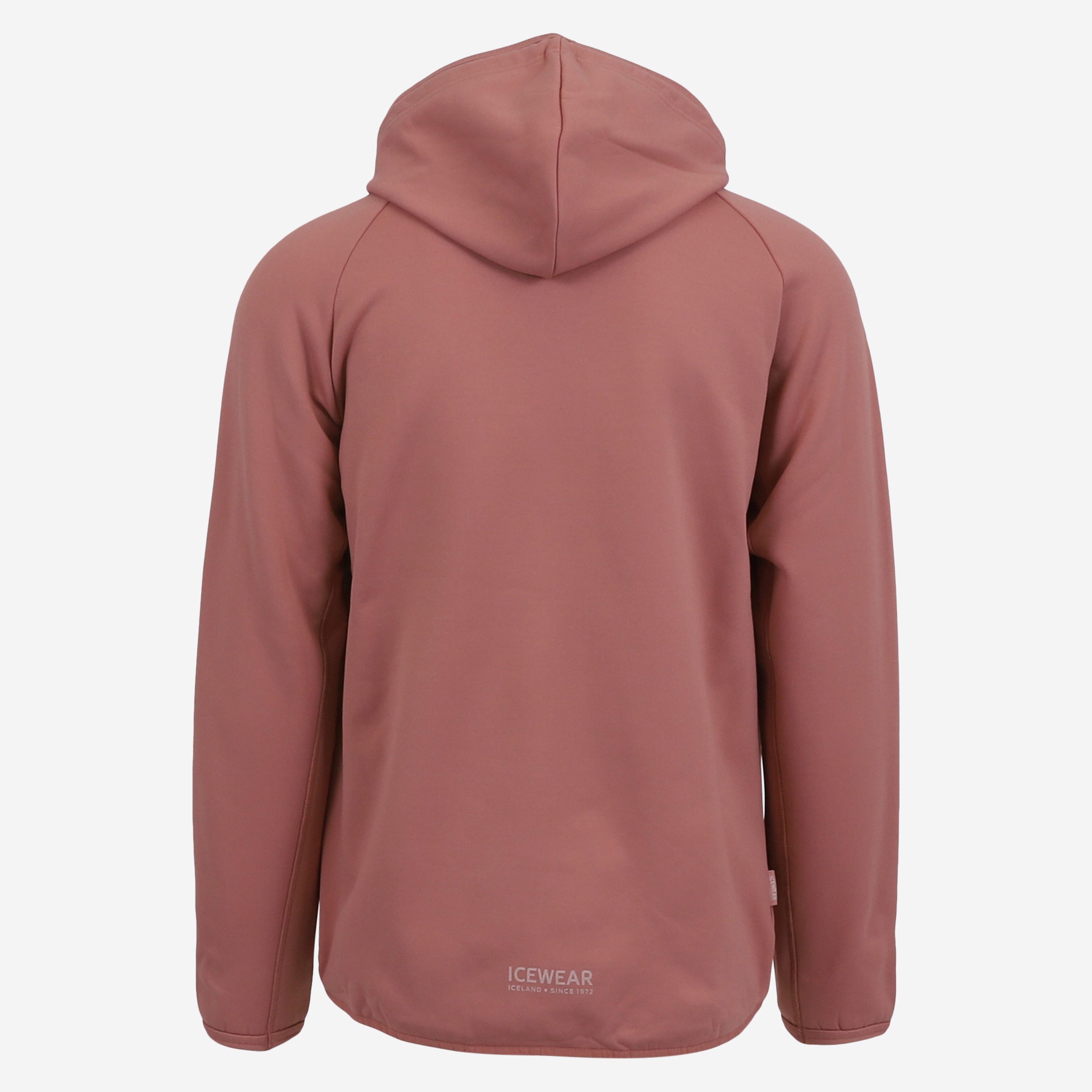Bergsvík zipped fleece childrens hoodie