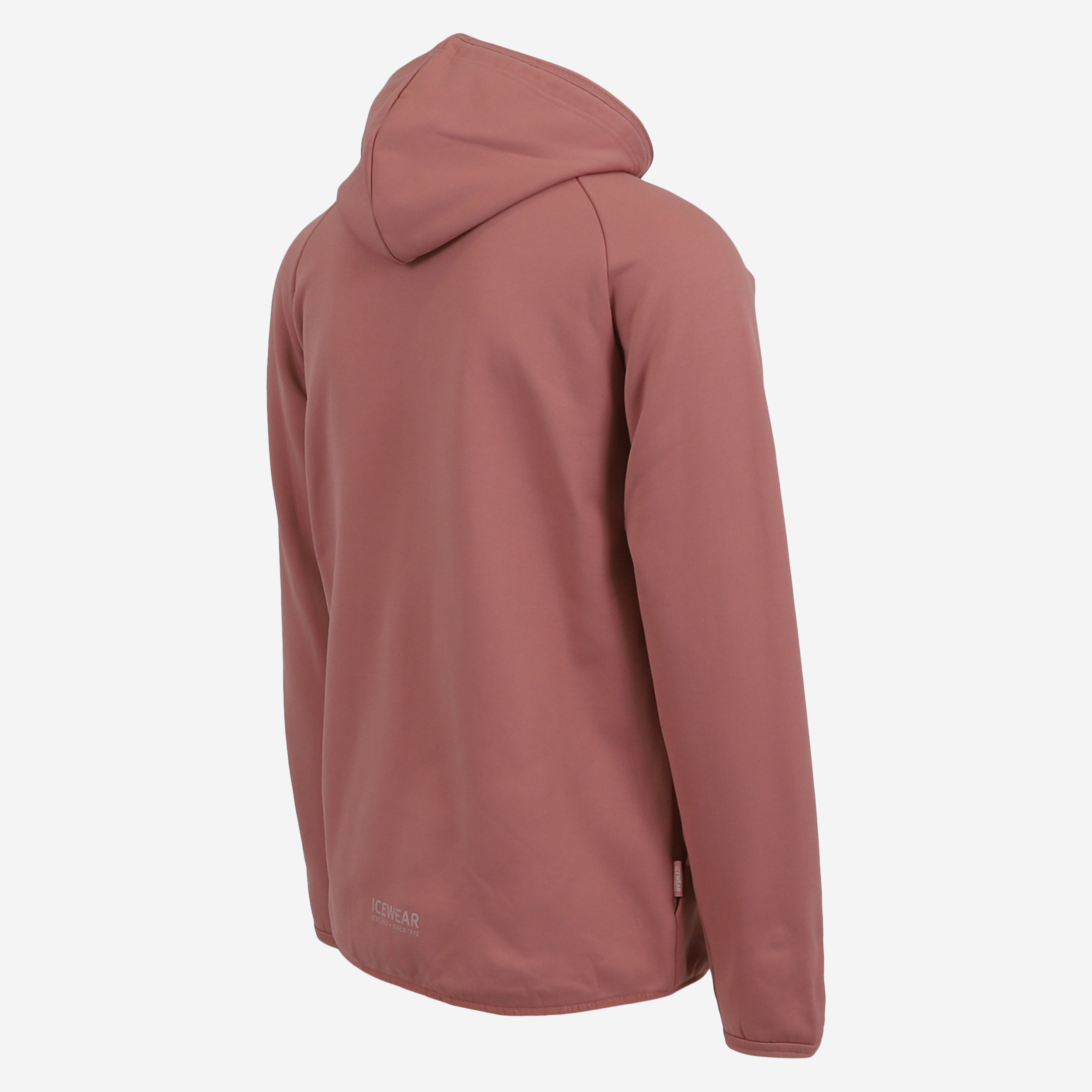 Bergsvík zipped fleece childrens hoodie