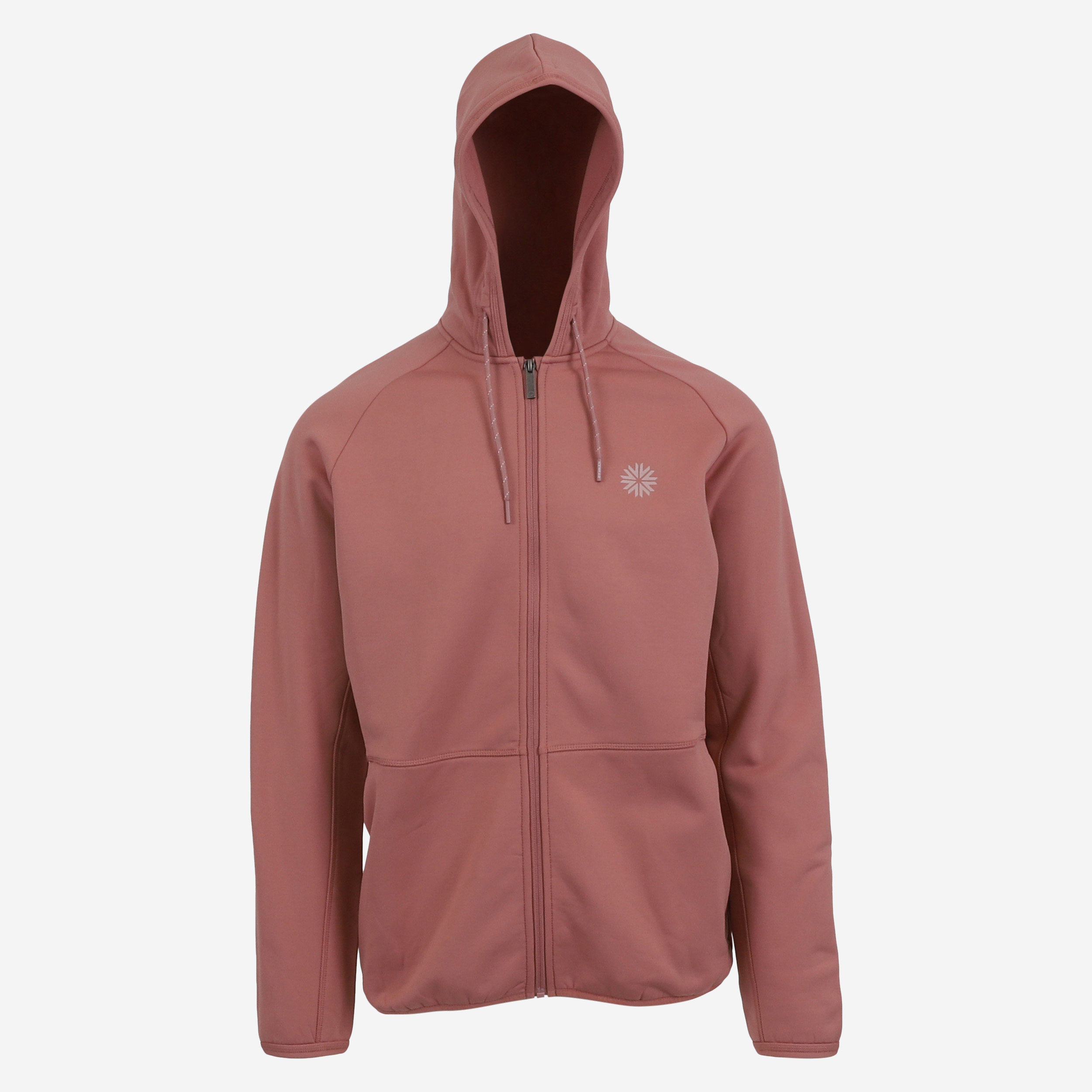 Bergsvík zipped fleece childrens hoodie