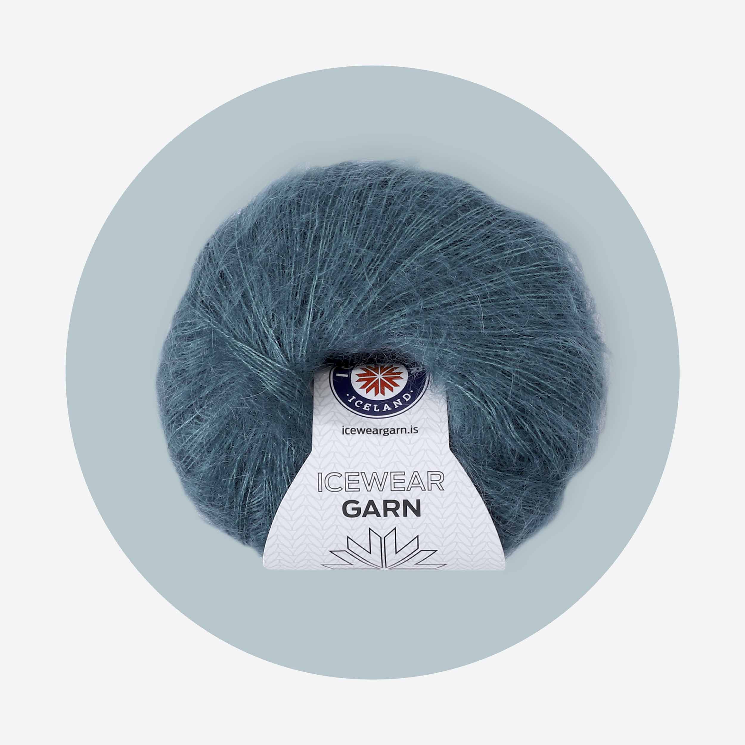 Mohair-Silk knitting yarn