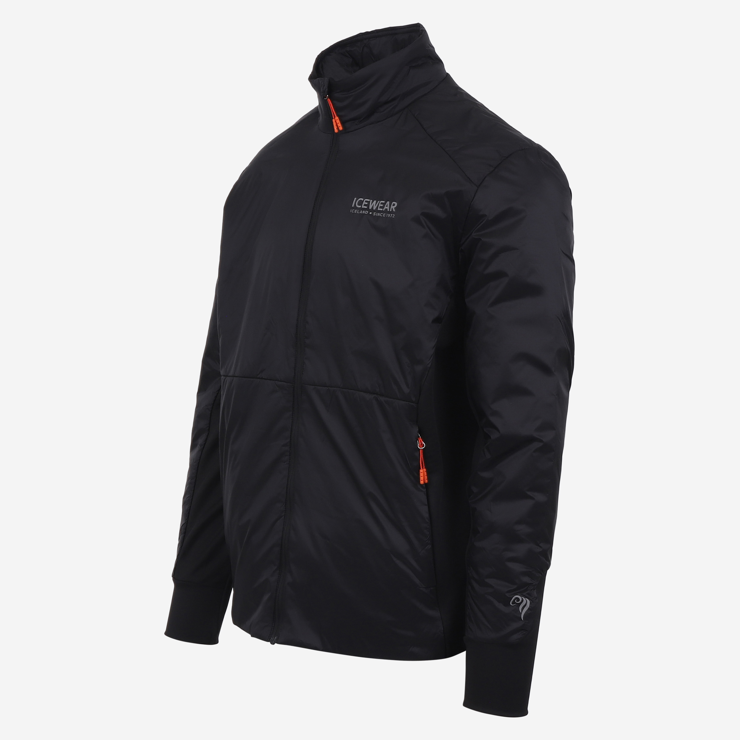Black sheep jacket with Icelandic wool filling