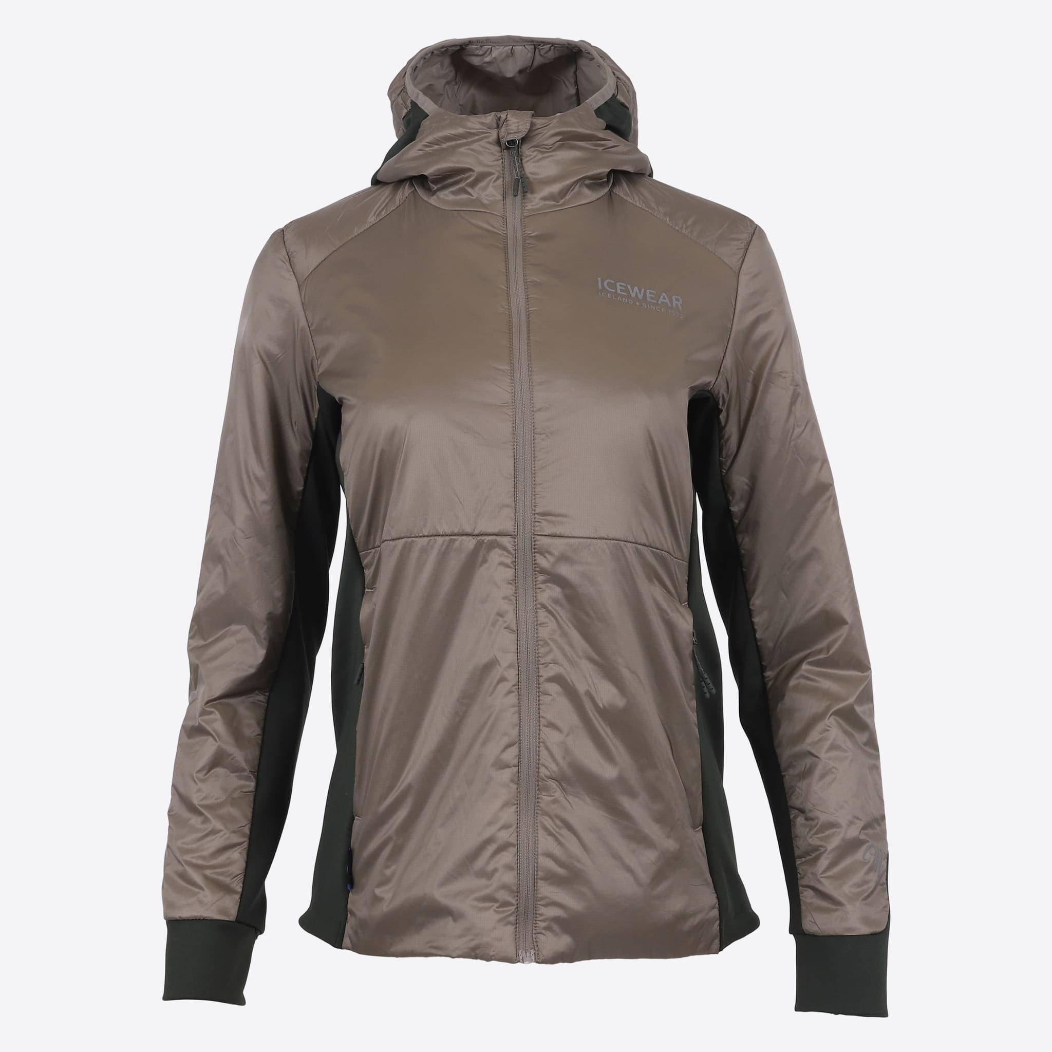 BlackSheep women´s hooded jacket Icelandic wool filling