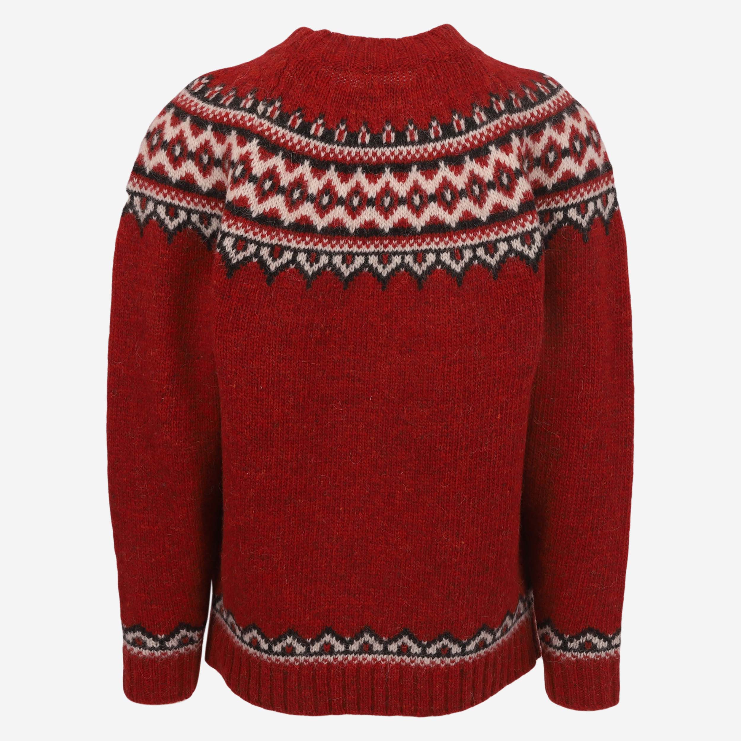 Brynjudalur Klassischer Pullover aus isländischer Wolle