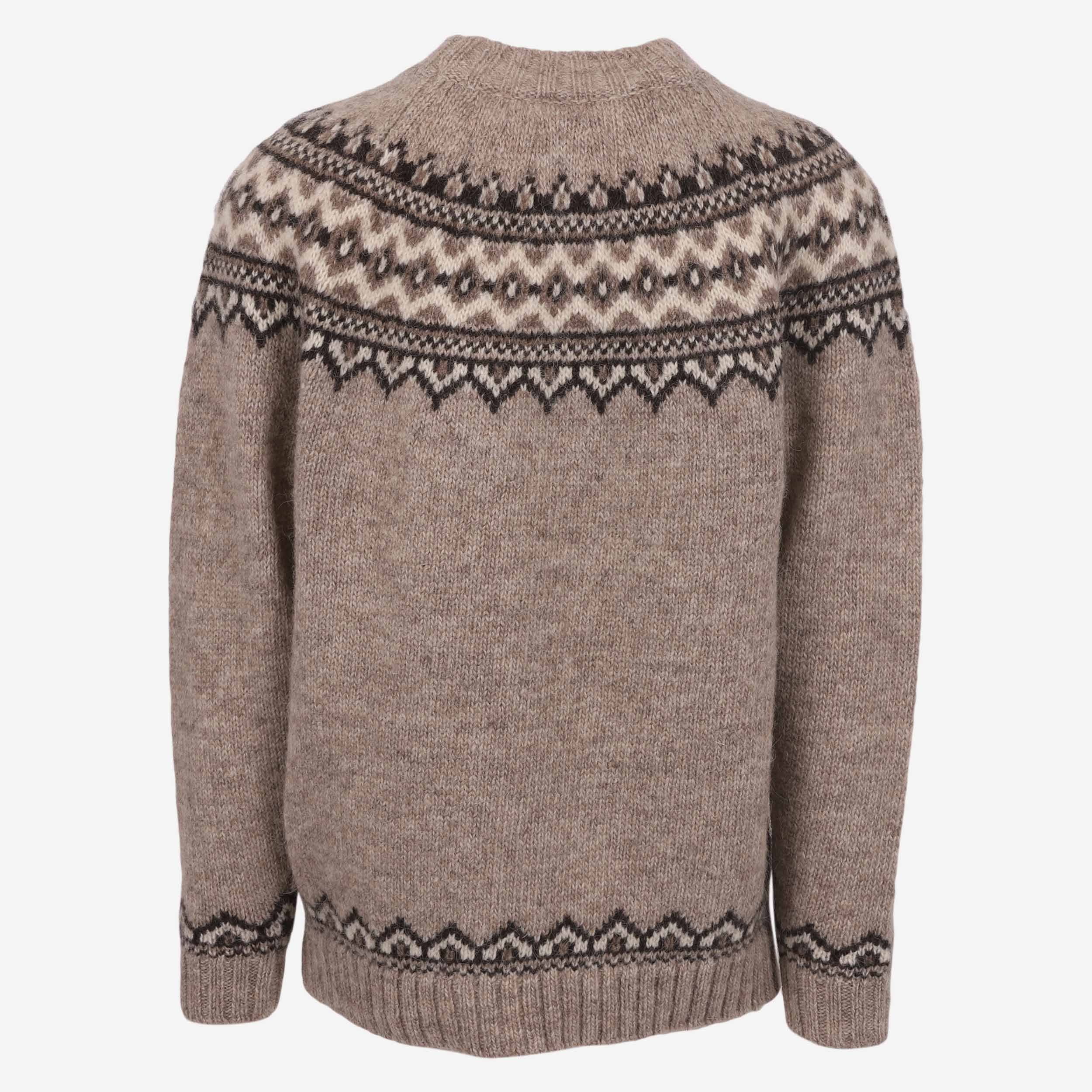 Brynjudalur Icelandic wool knitted classic sweater