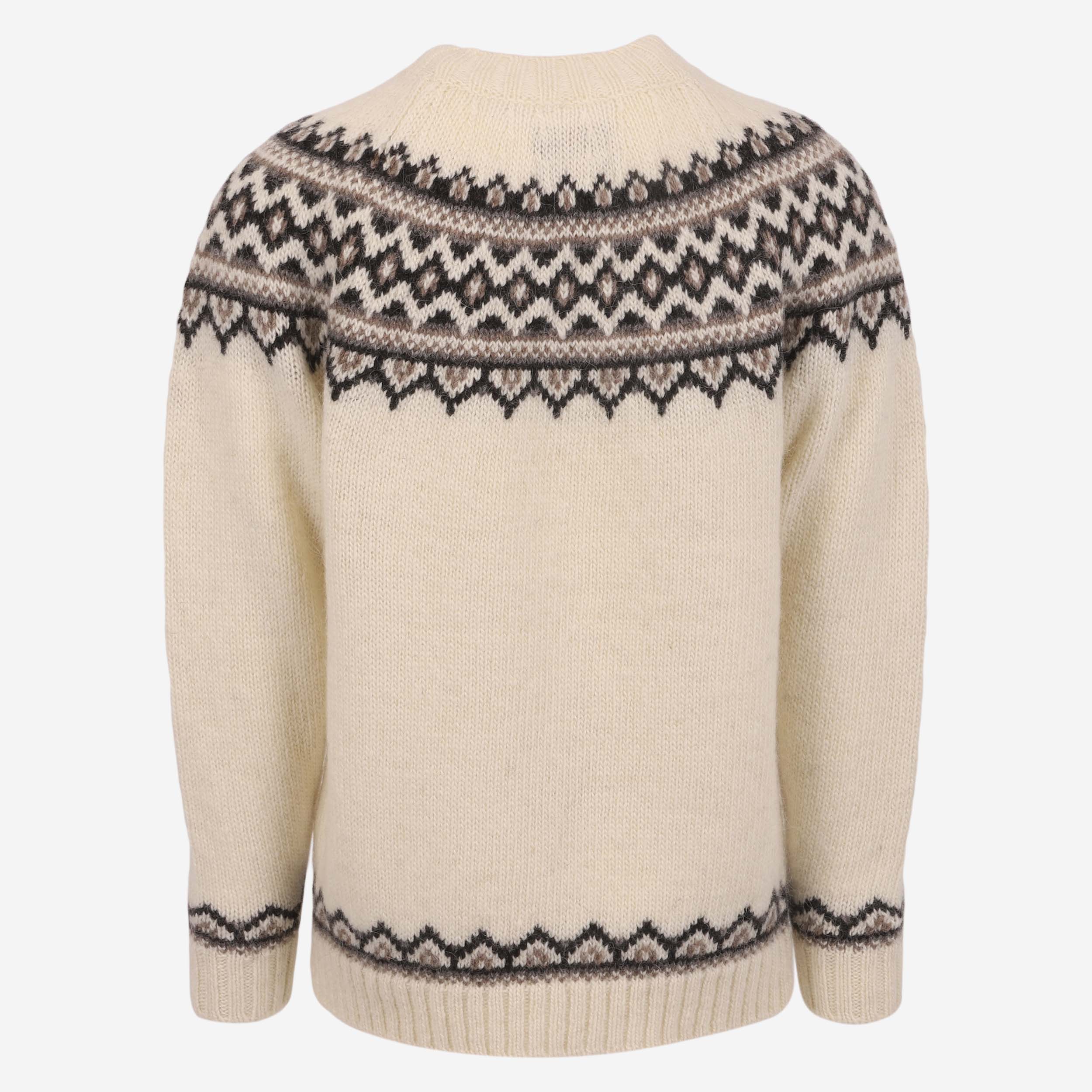 Brynjudalur Icelandic wool knitted classic sweater