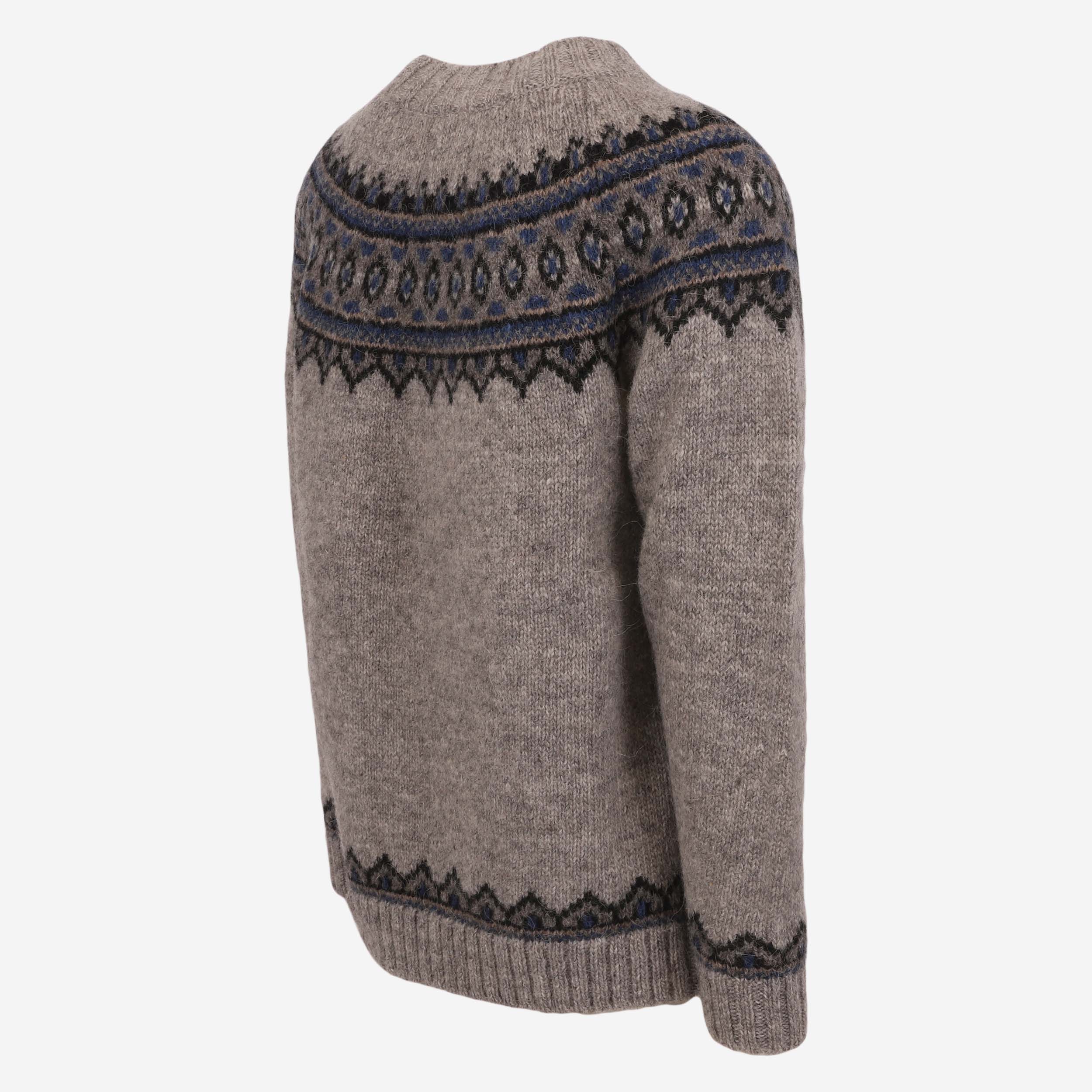 Brynjudalur Icelandic wool knitted classic sweater