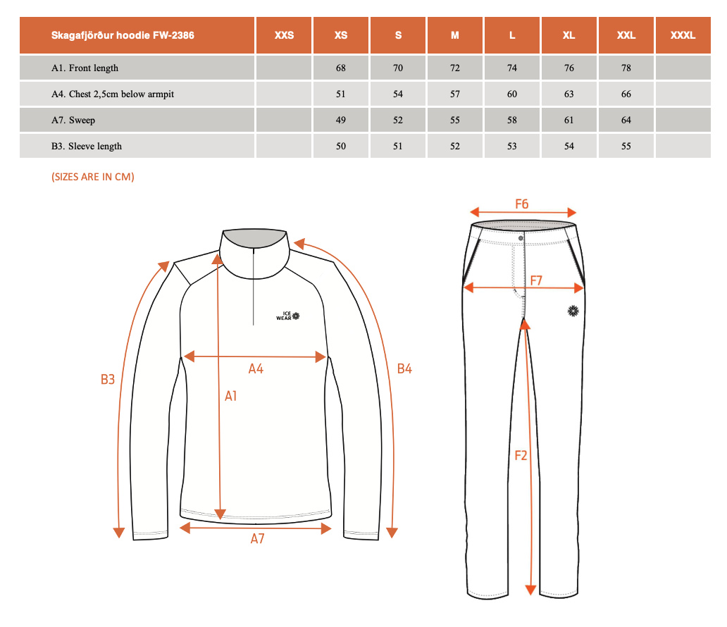 Skagafjörður bamboo blend hoodie