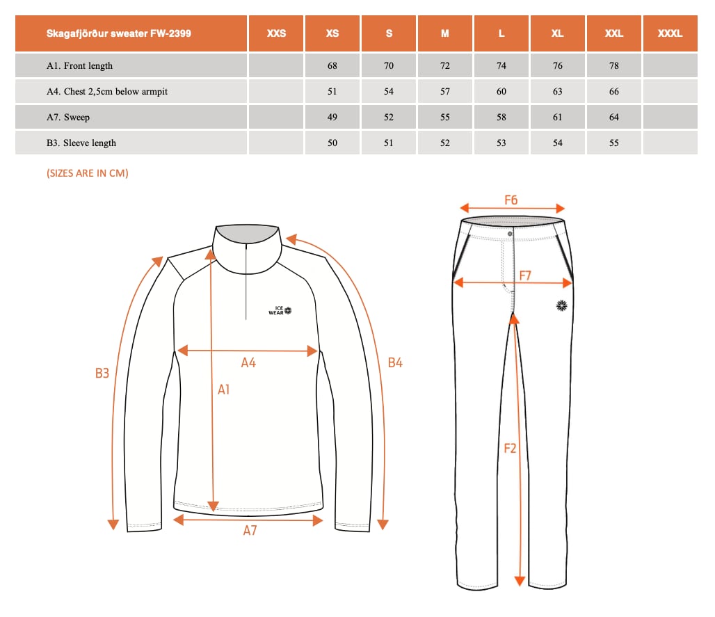 Skagafjörður sweatshirt