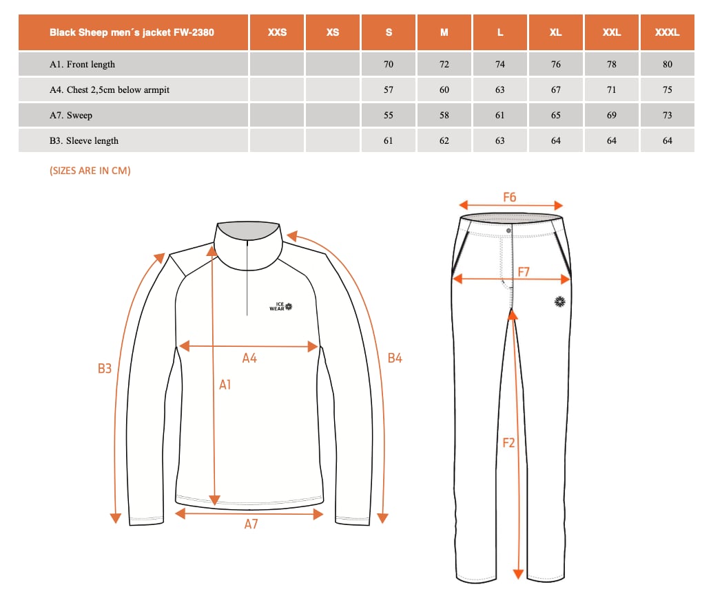BlackSheep men´s Icelandic wool lined jackets