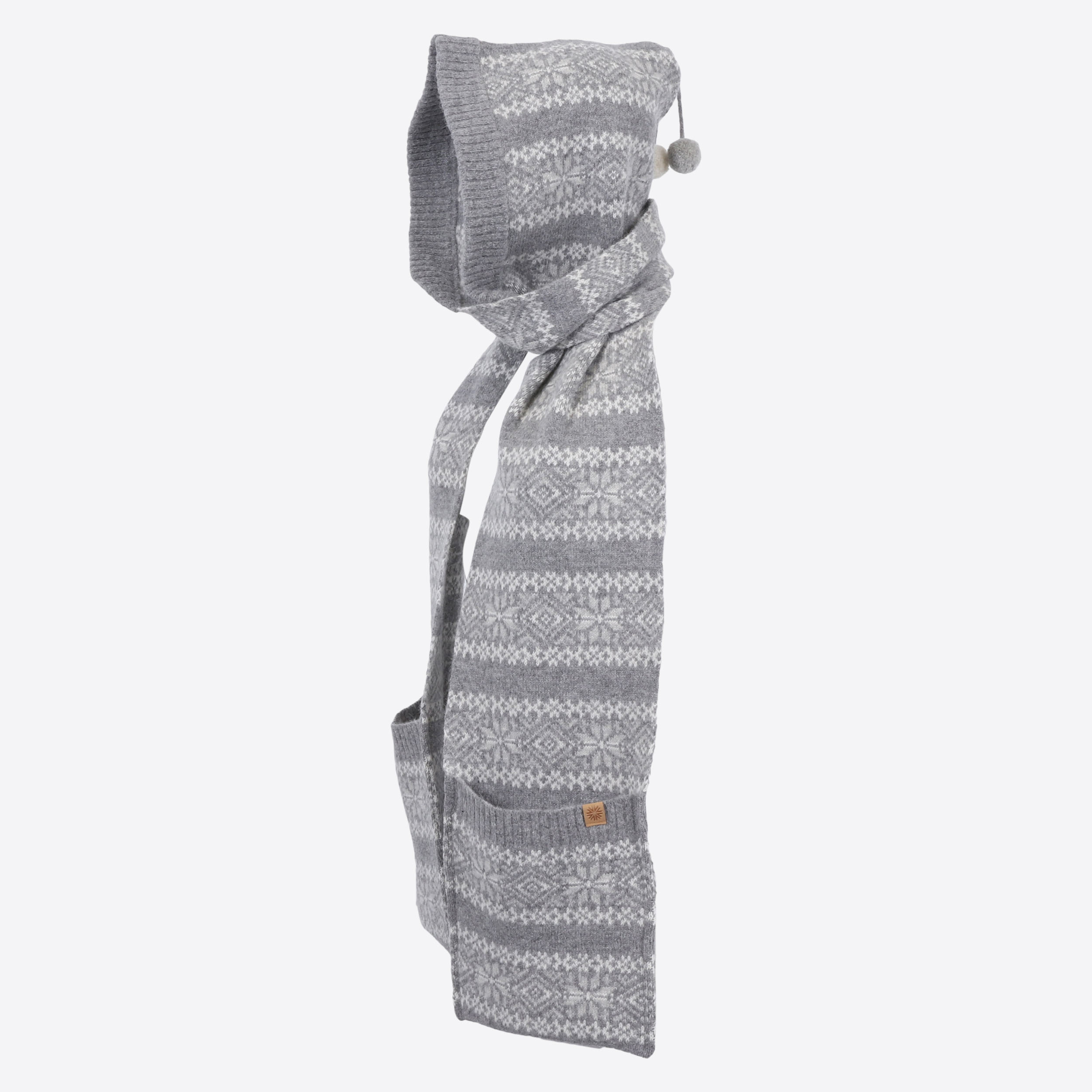 Papey scarf with hood