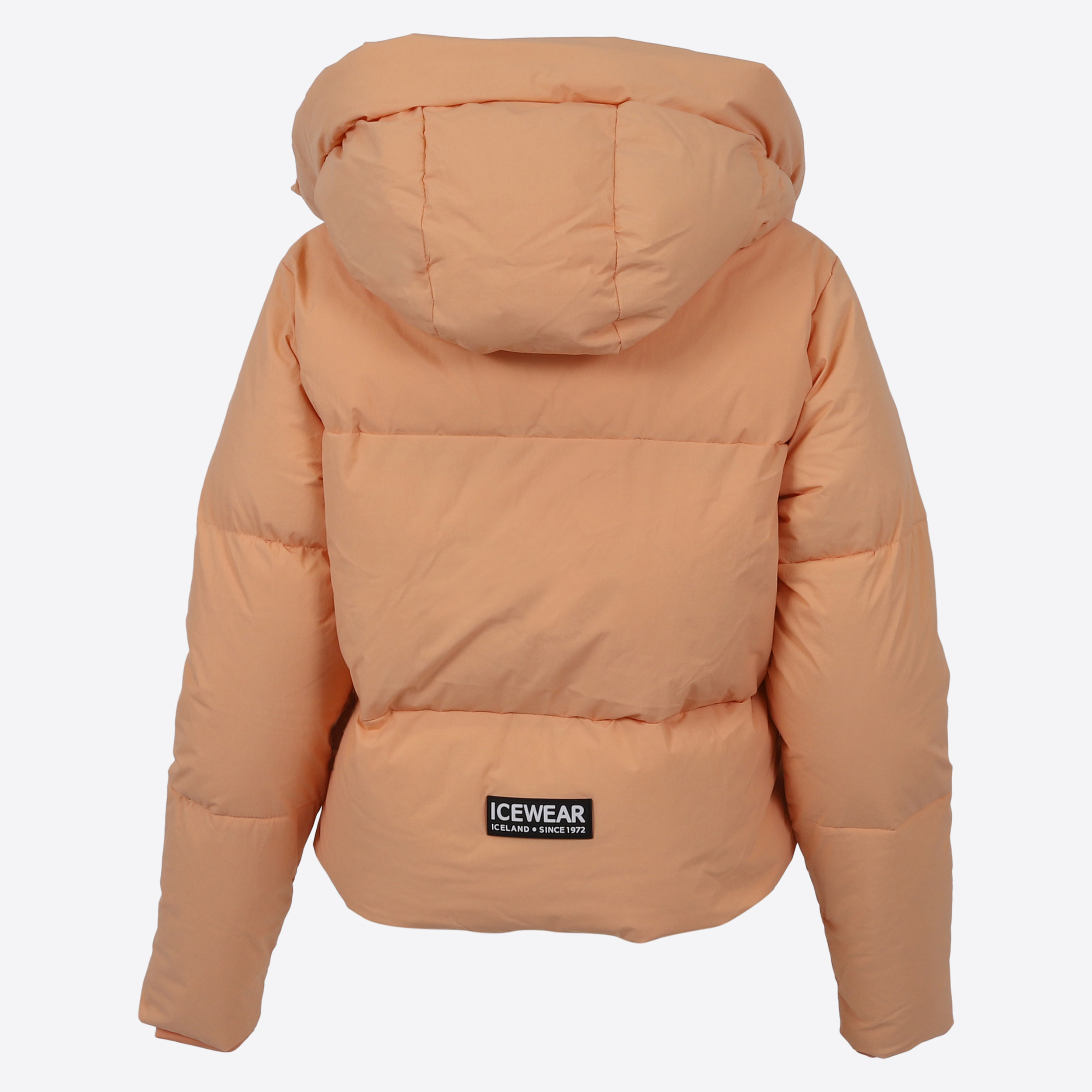 Borg short puffer down jacket