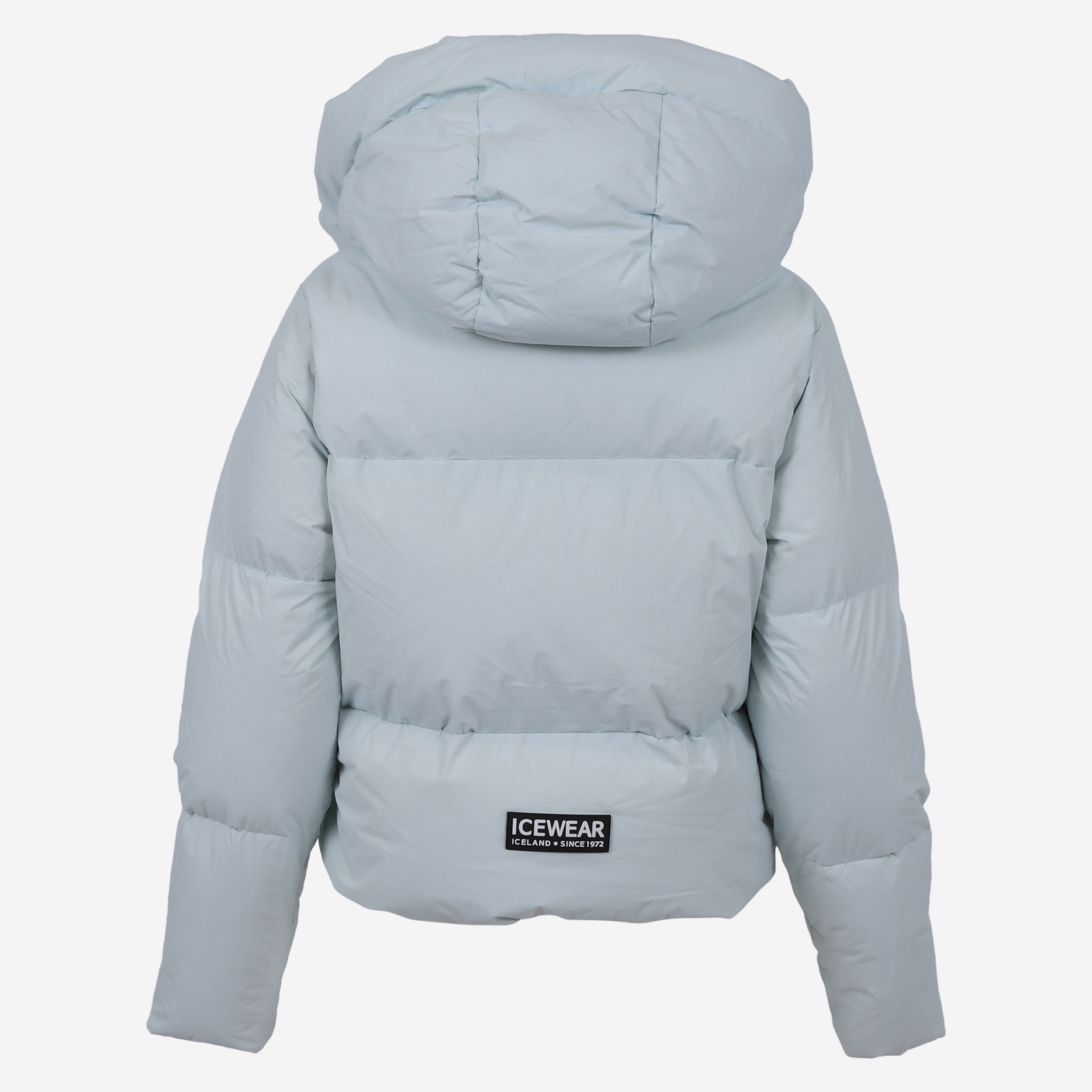 Borg short puffer down jacket