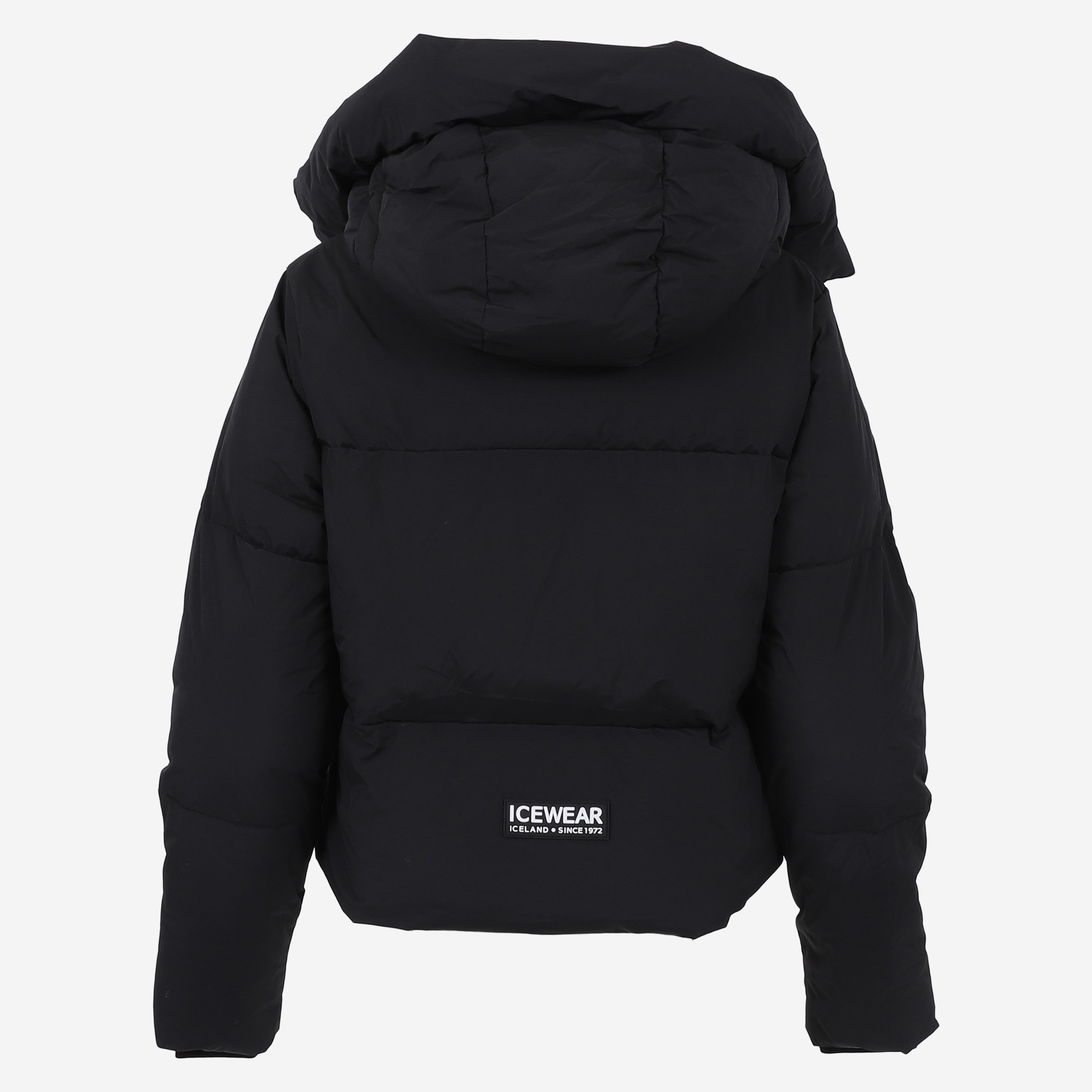 Borg short puffer down jacket