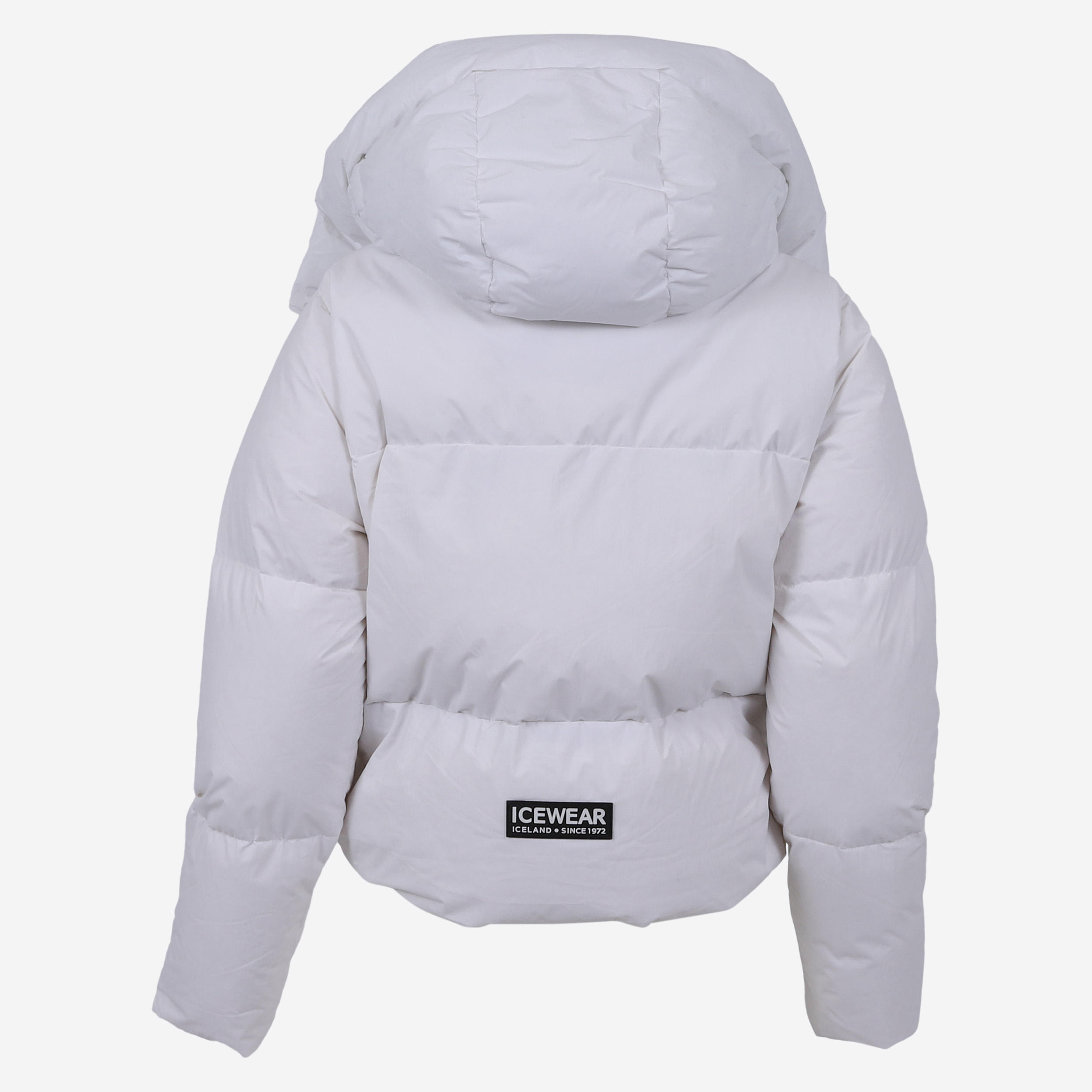 Borg short puffer down jacket