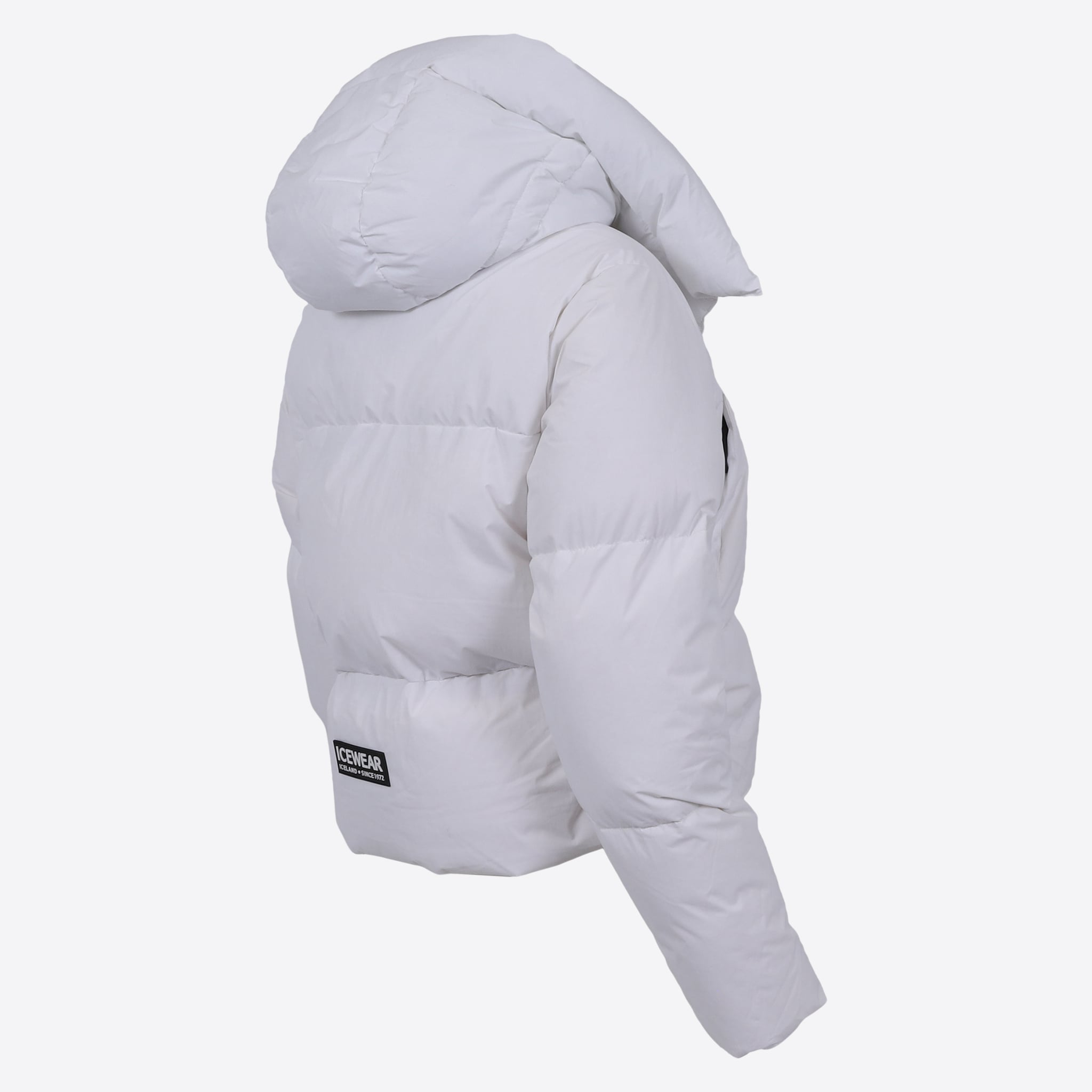 Borg short puffer down jacket