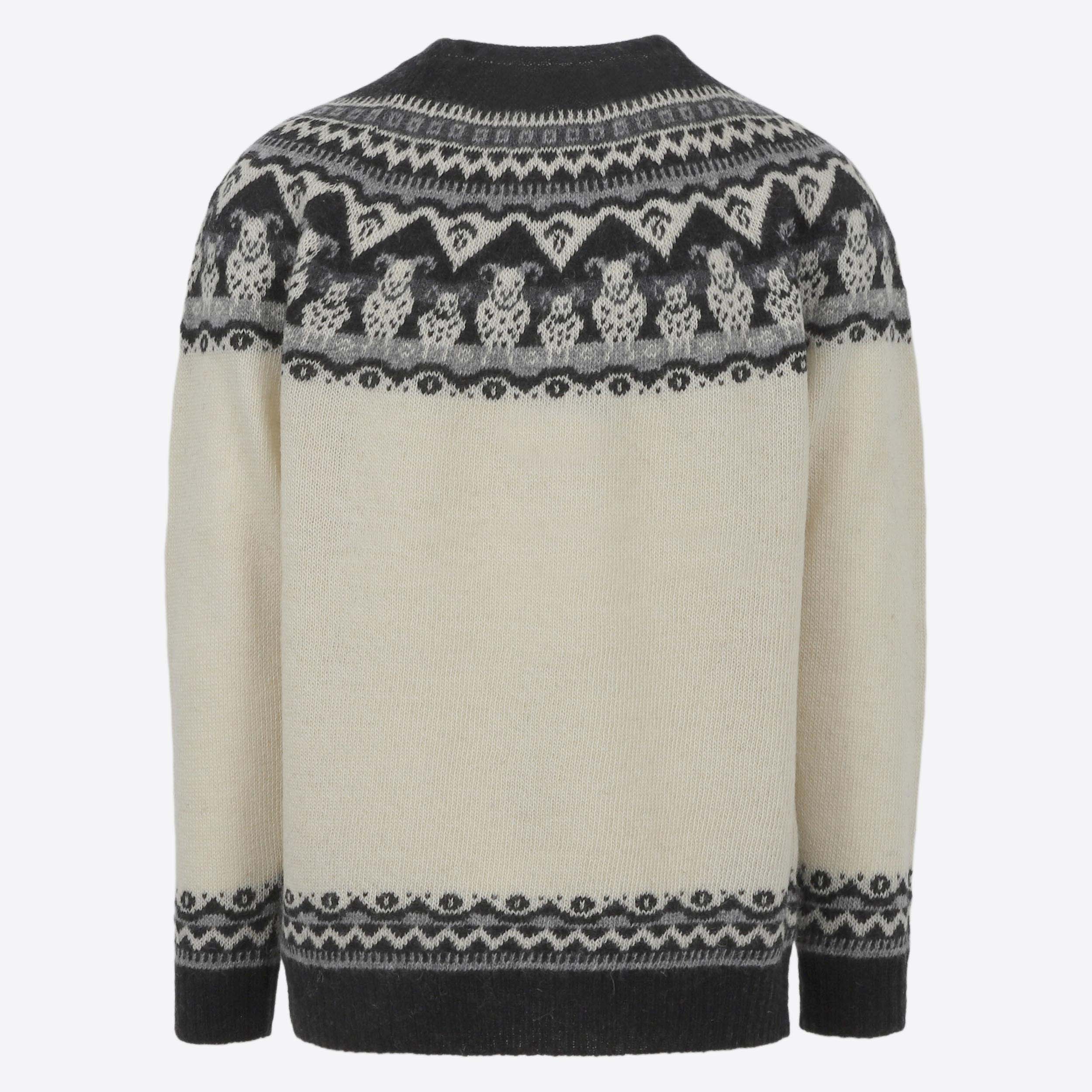 Lukka Icelandic wool sheep sweater 