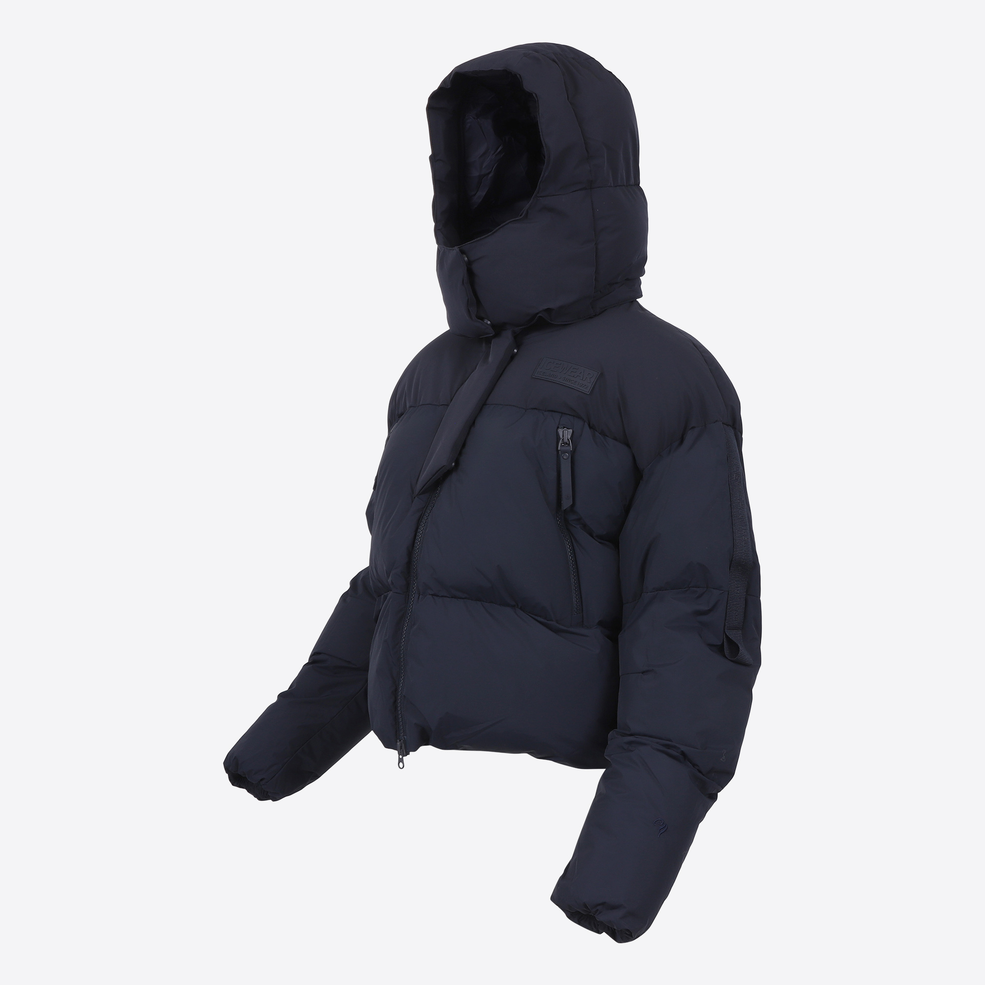 Kaldakvísl 短款冰岛羊毛内胆厚服