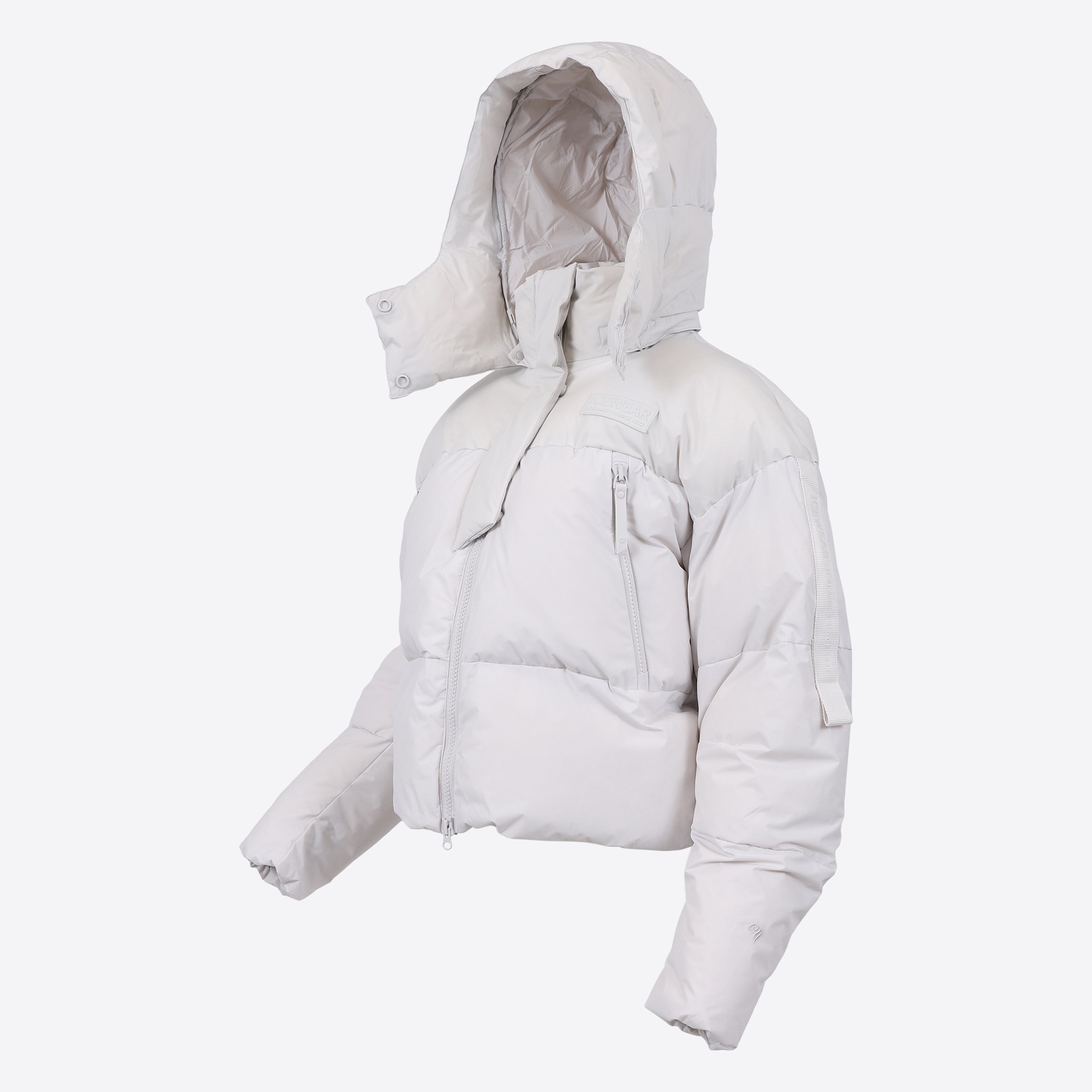 Kaldakvísl 短款冰岛羊毛内胆厚服