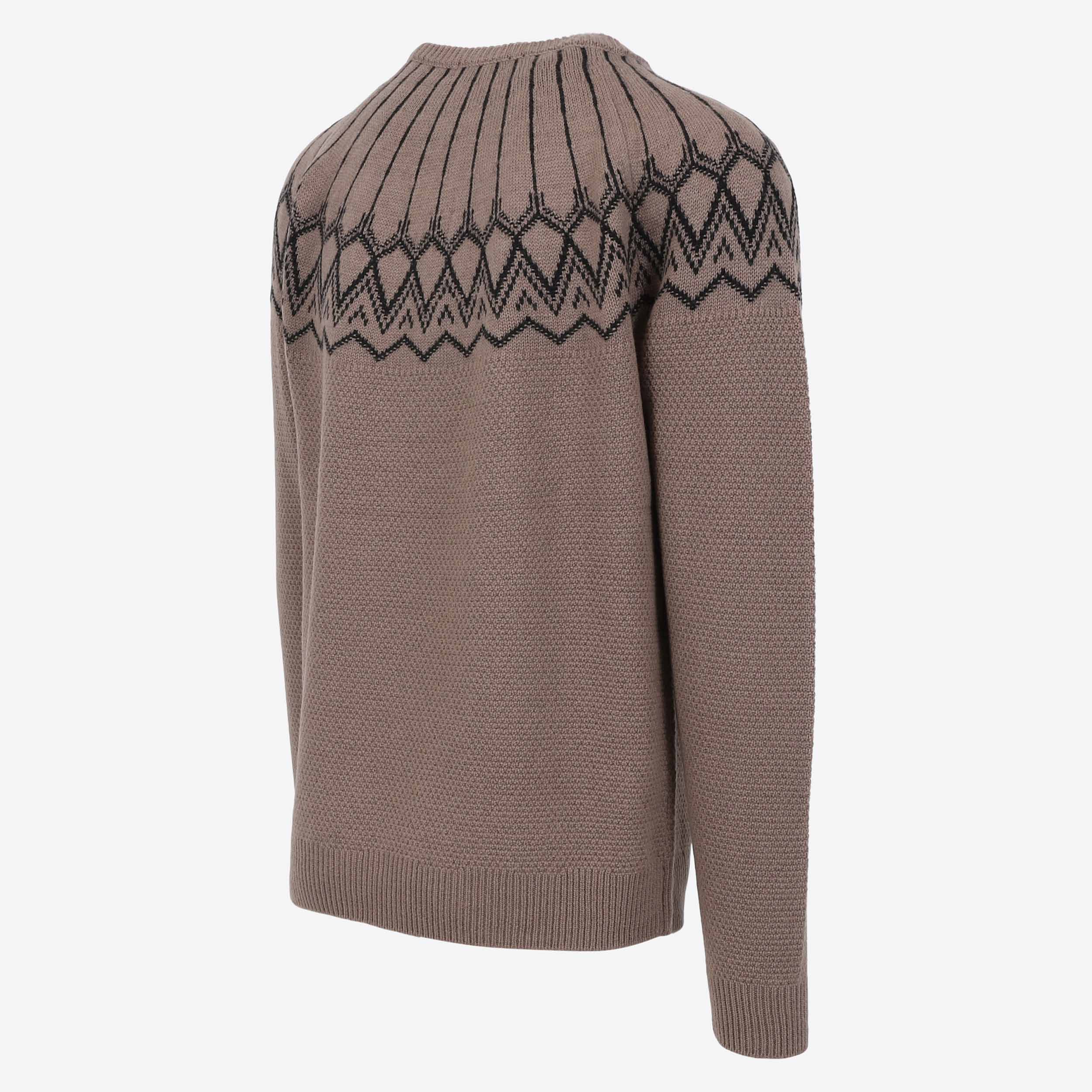 Skaftafell Merinopullover im nordischen Design