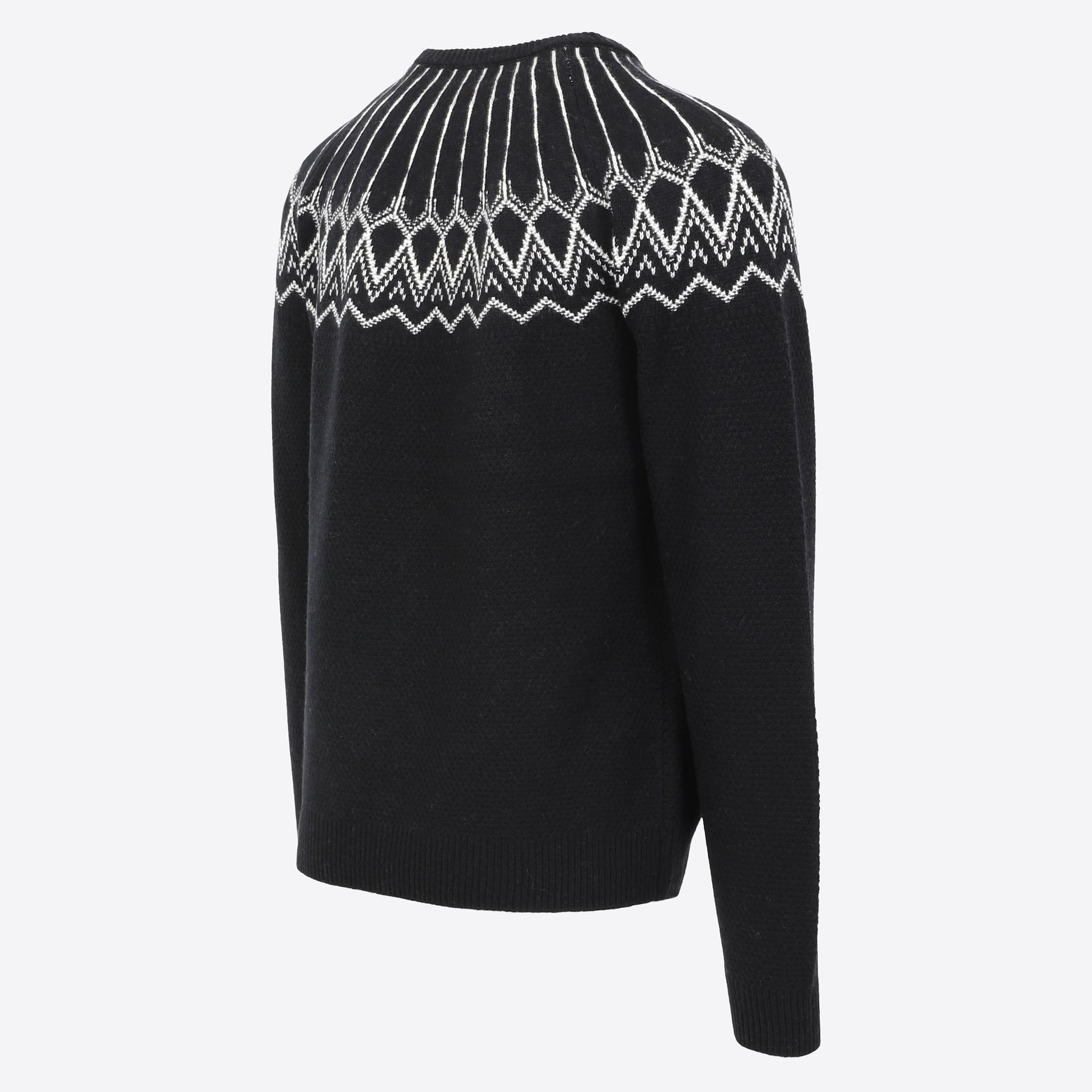 Skaftafell merino peysa í beinu sniði