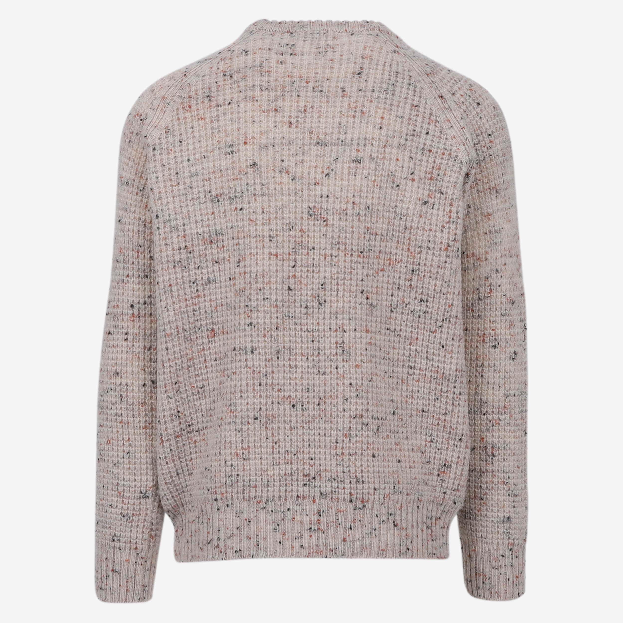 Hraunhóll Pullover aus gestrickter Lammwolle