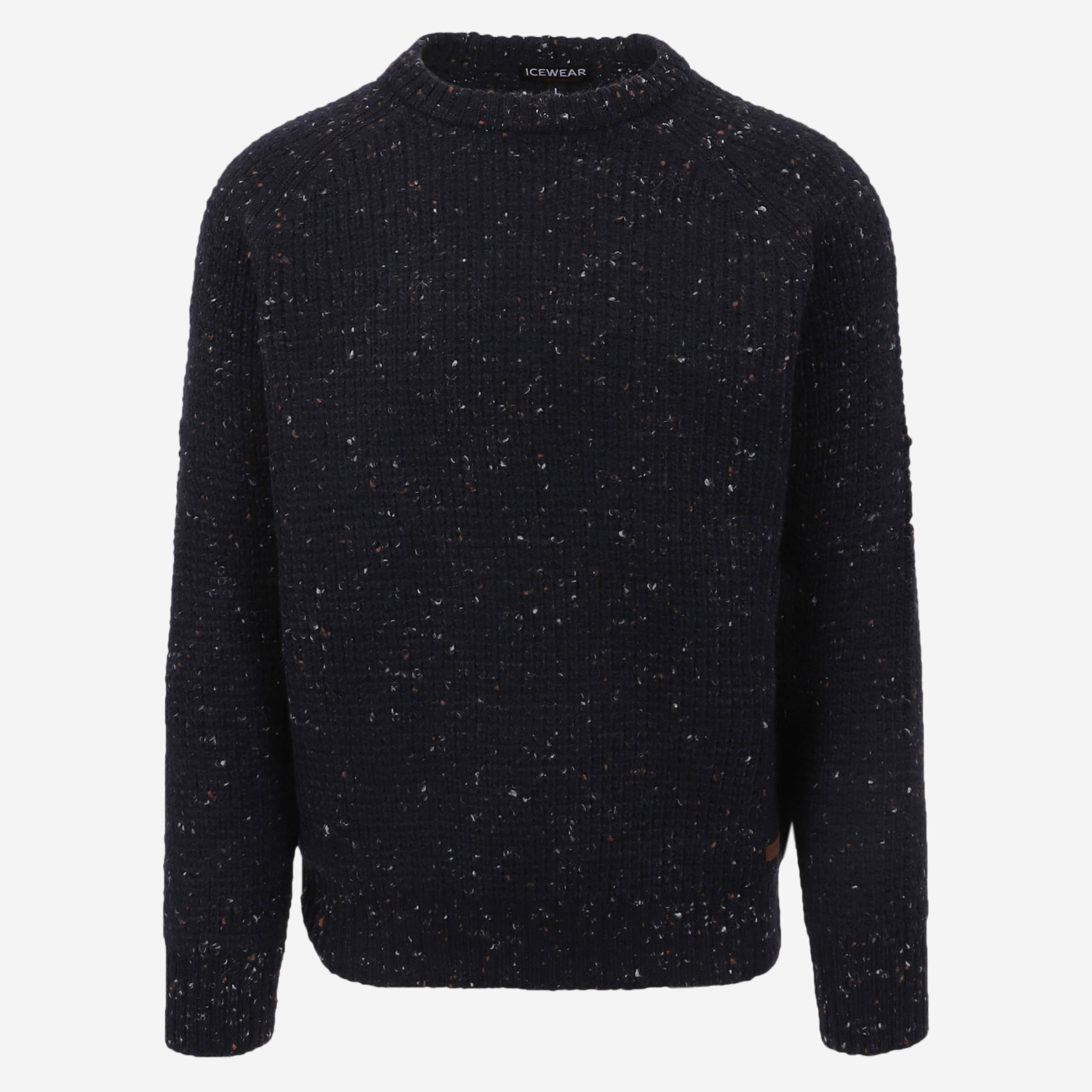Pull en laine d'agneau tricoté Hraunhóll