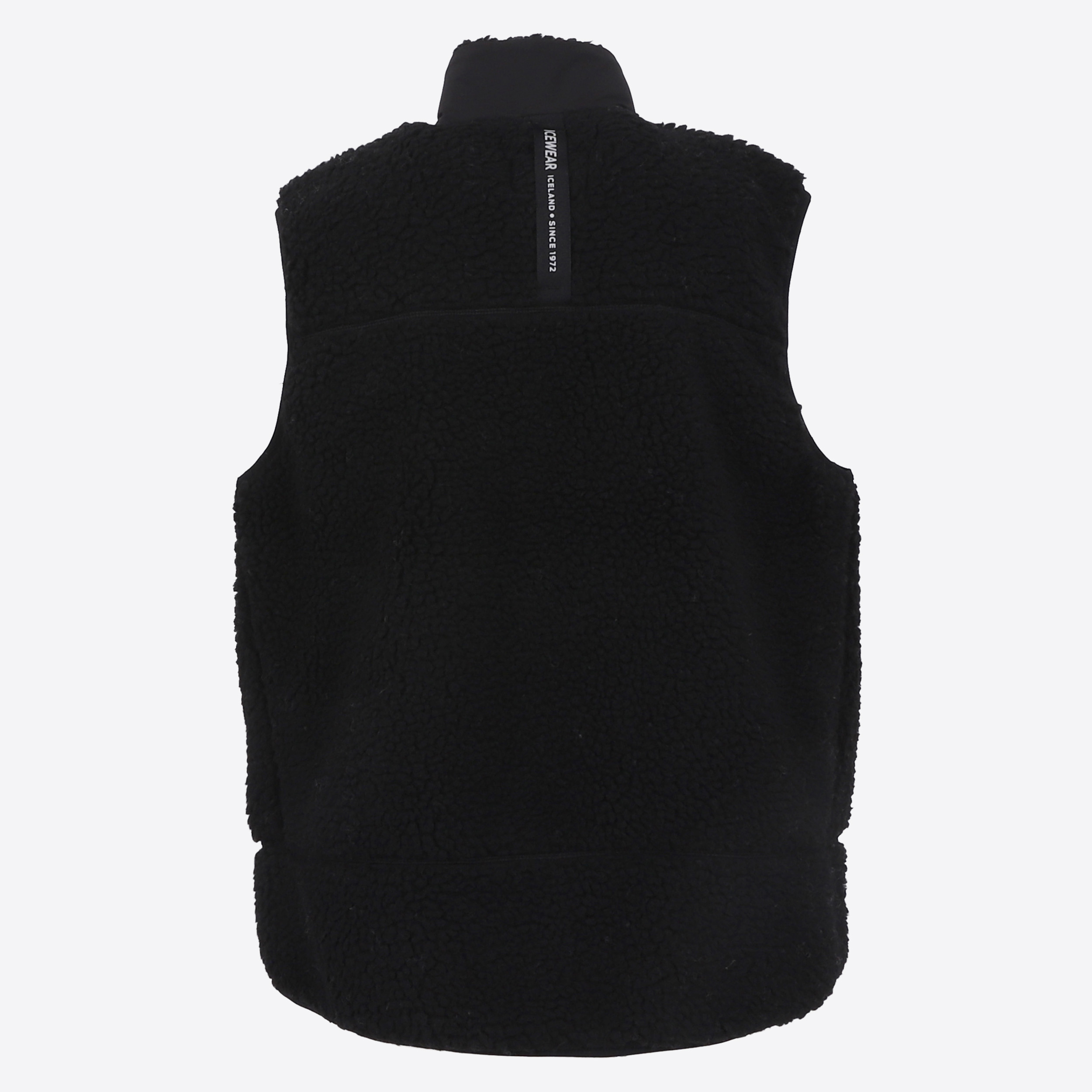 Hergilsey Wool blend Sherpa Vest