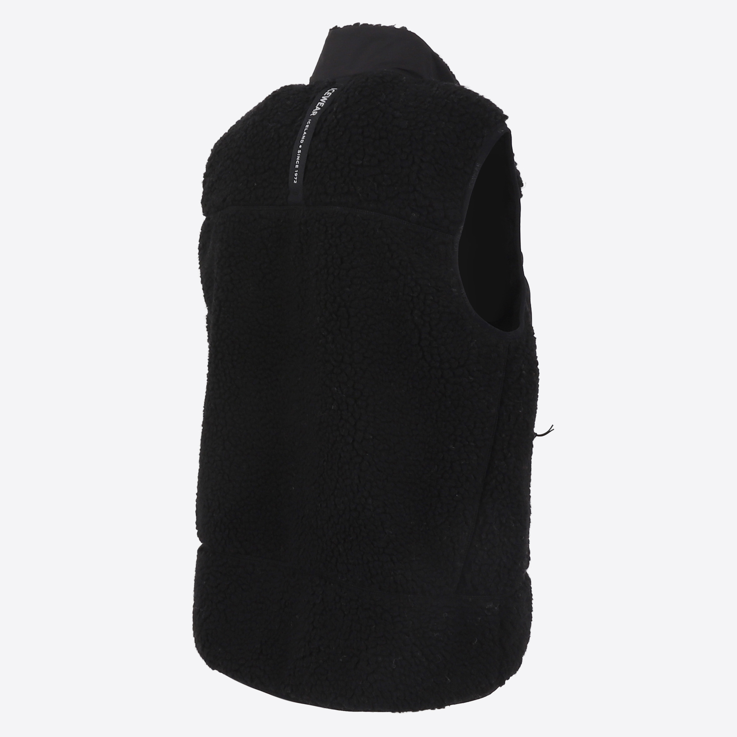 Hergilsey Wool blend Sherpa Vest