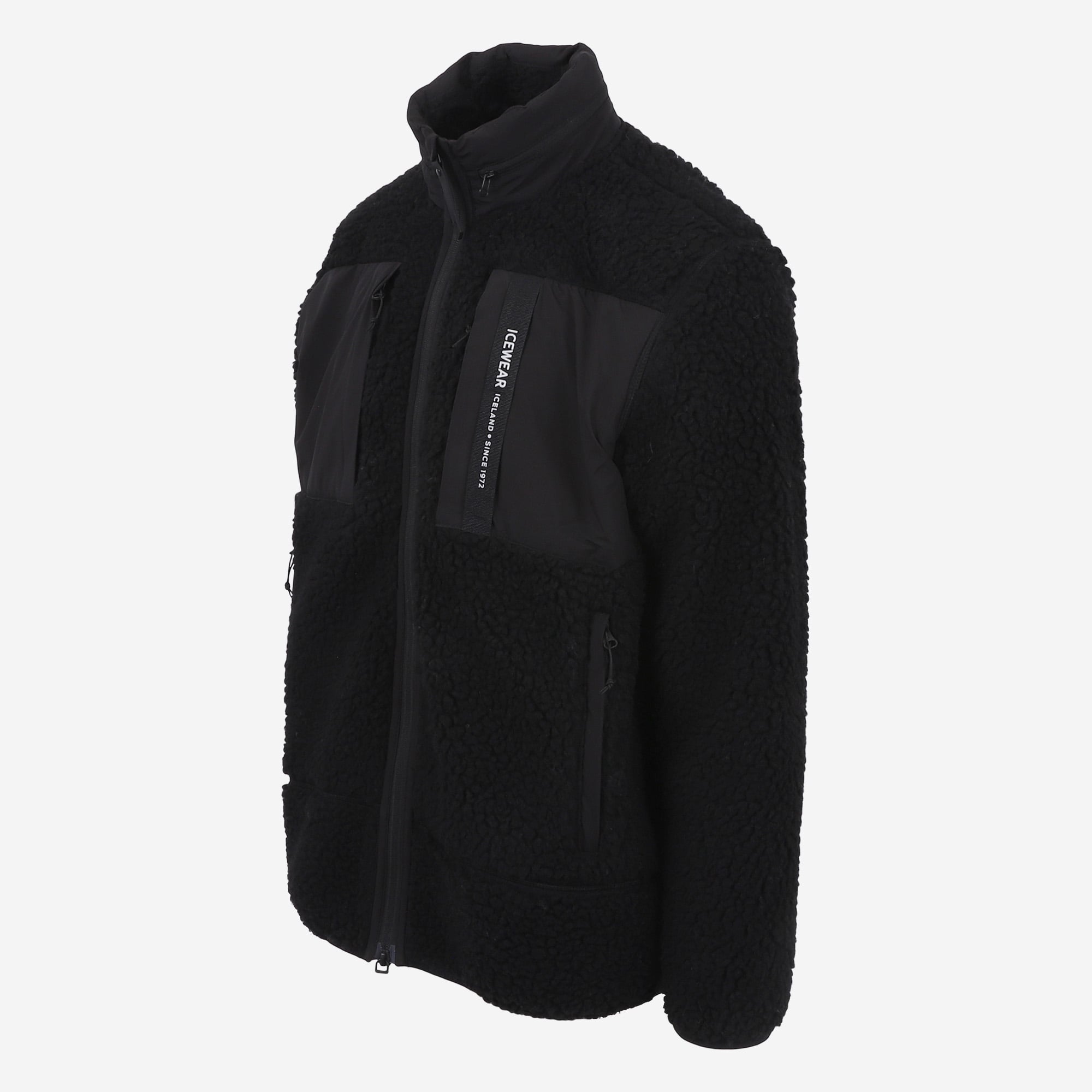 Hergilsey Sherpa-Wollfleece-Jacke