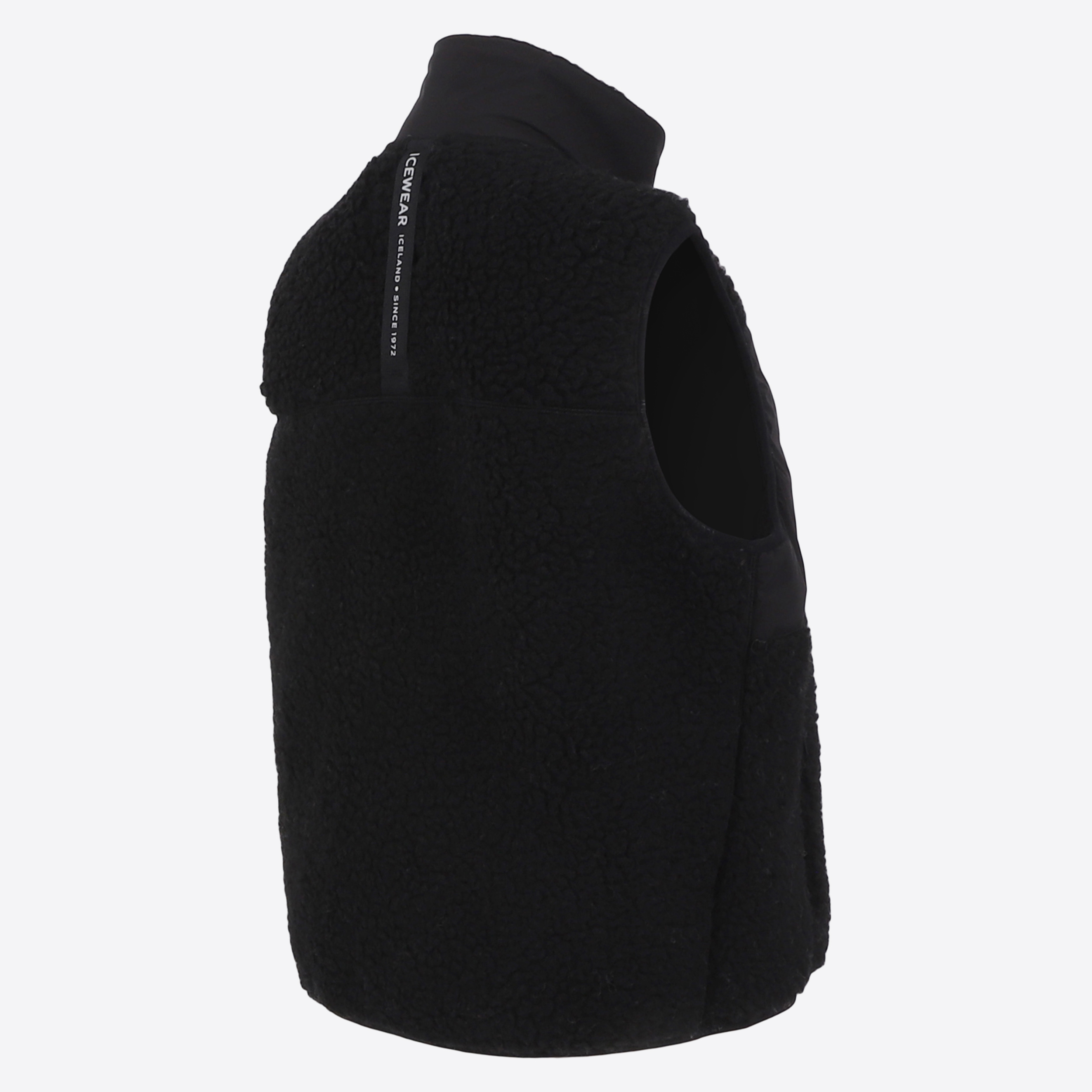 Hergilsey Womans Wool Cropped Vest